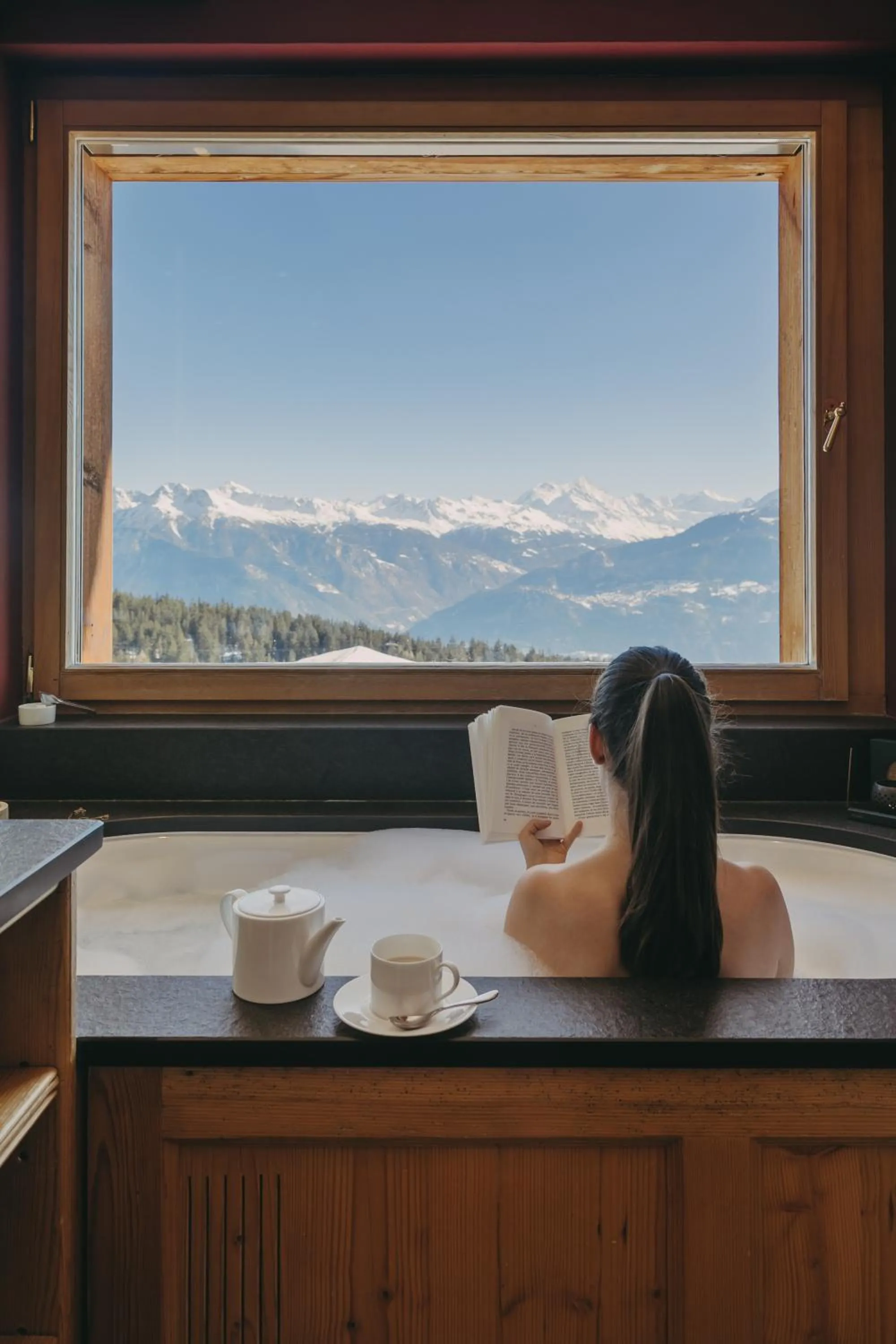 Natural landscape in LeCrans