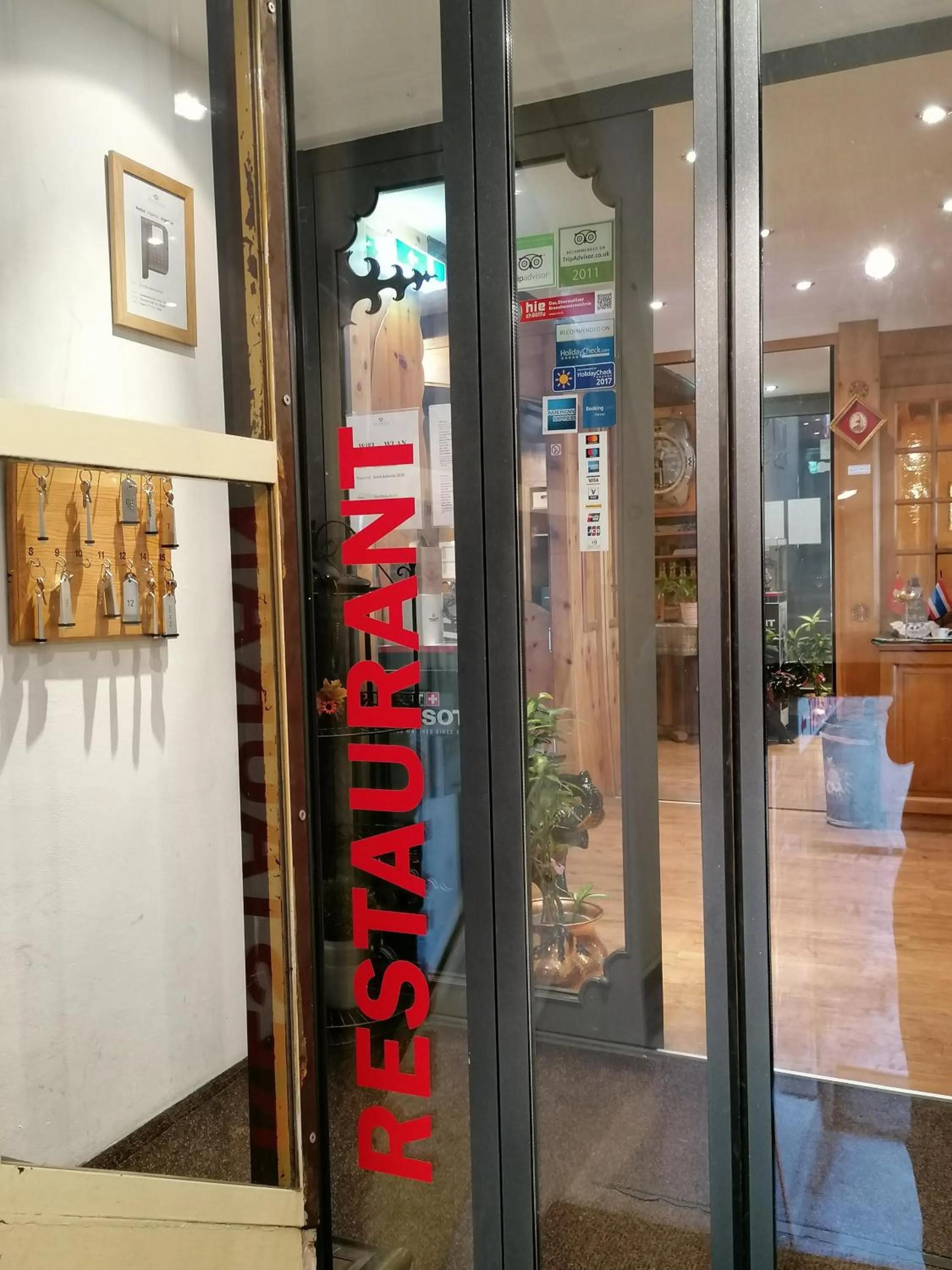 Facade/entrance in Petit Helvetia Budget Hotel