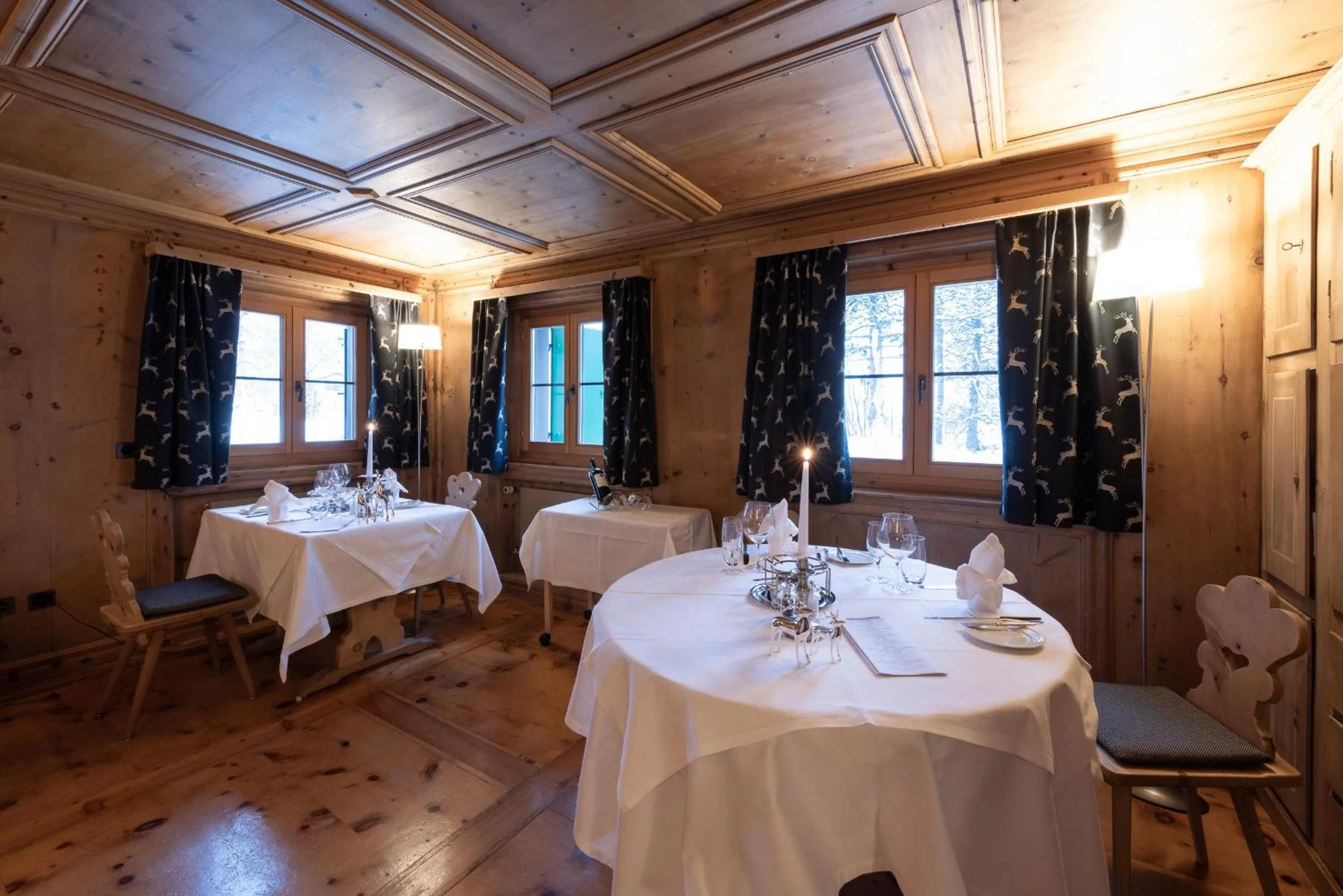 Restaurant/places to eat in Hotel Post Sils Maria