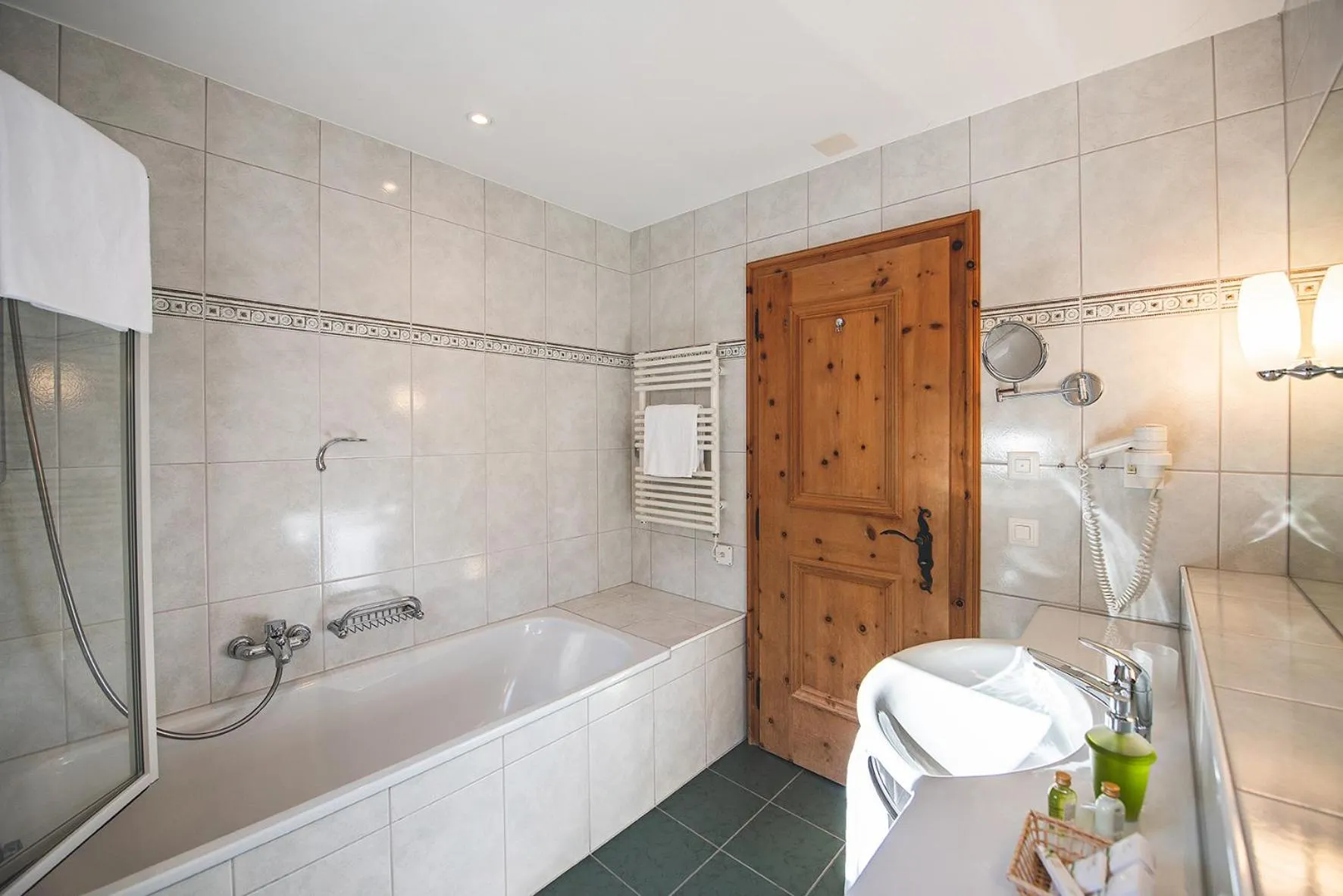 Bathroom in Hotel Post Sils Maria