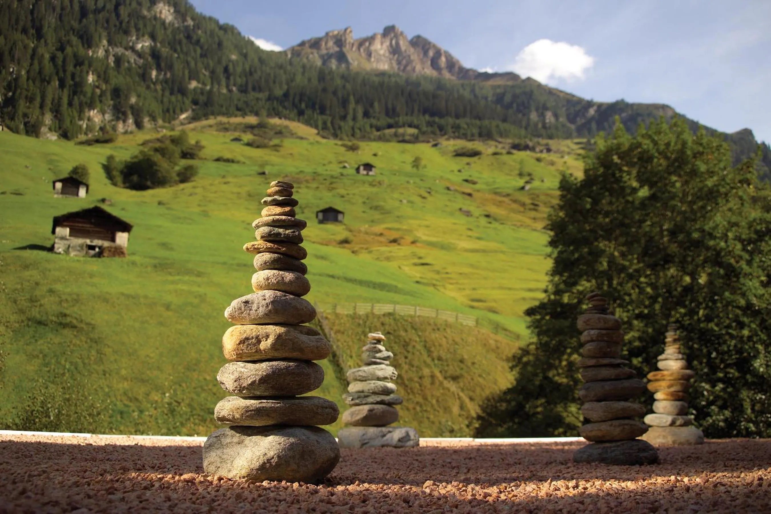 Mountain view in Hotel Rovanada Wellness & BergNatur