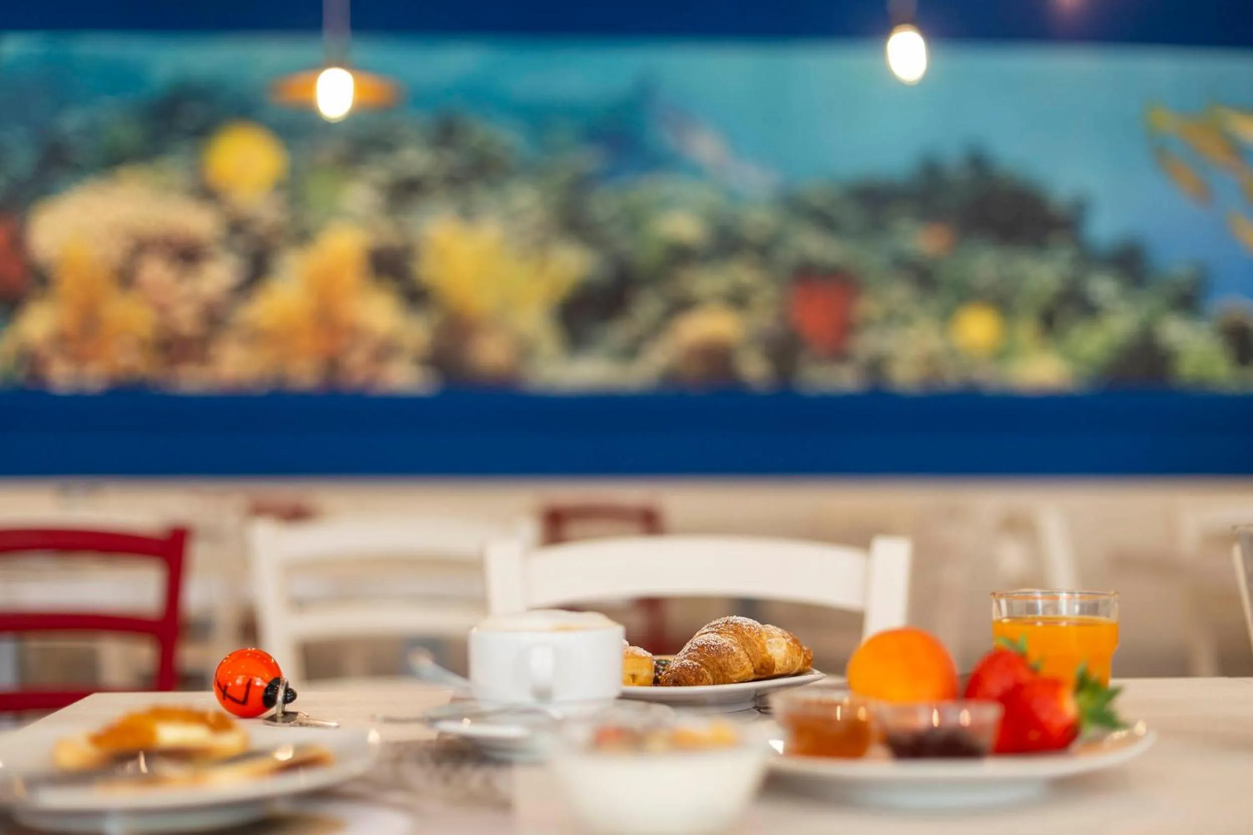 Breakfast in Hotel Acquario