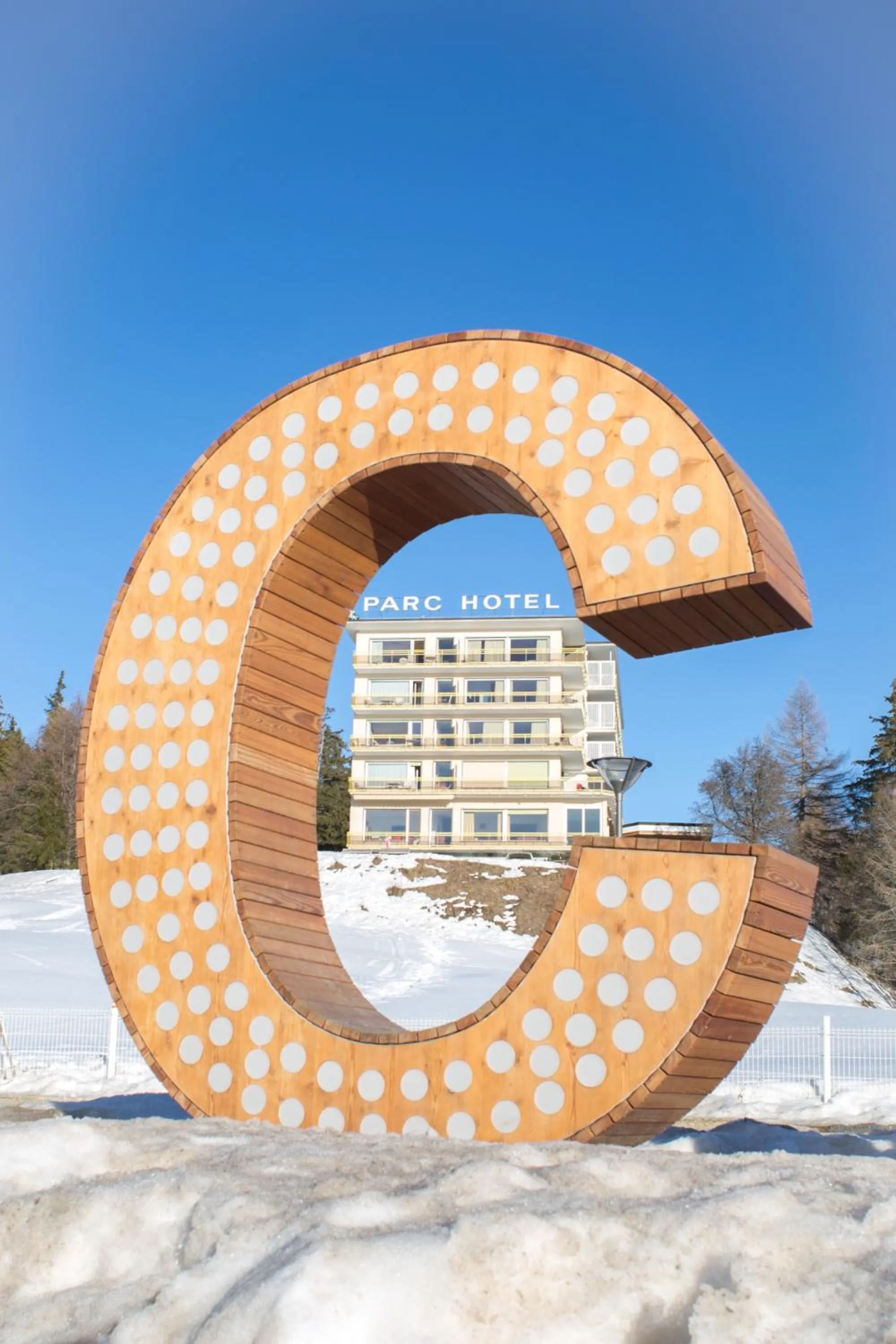 Winter in Grand Hôtel du Parc