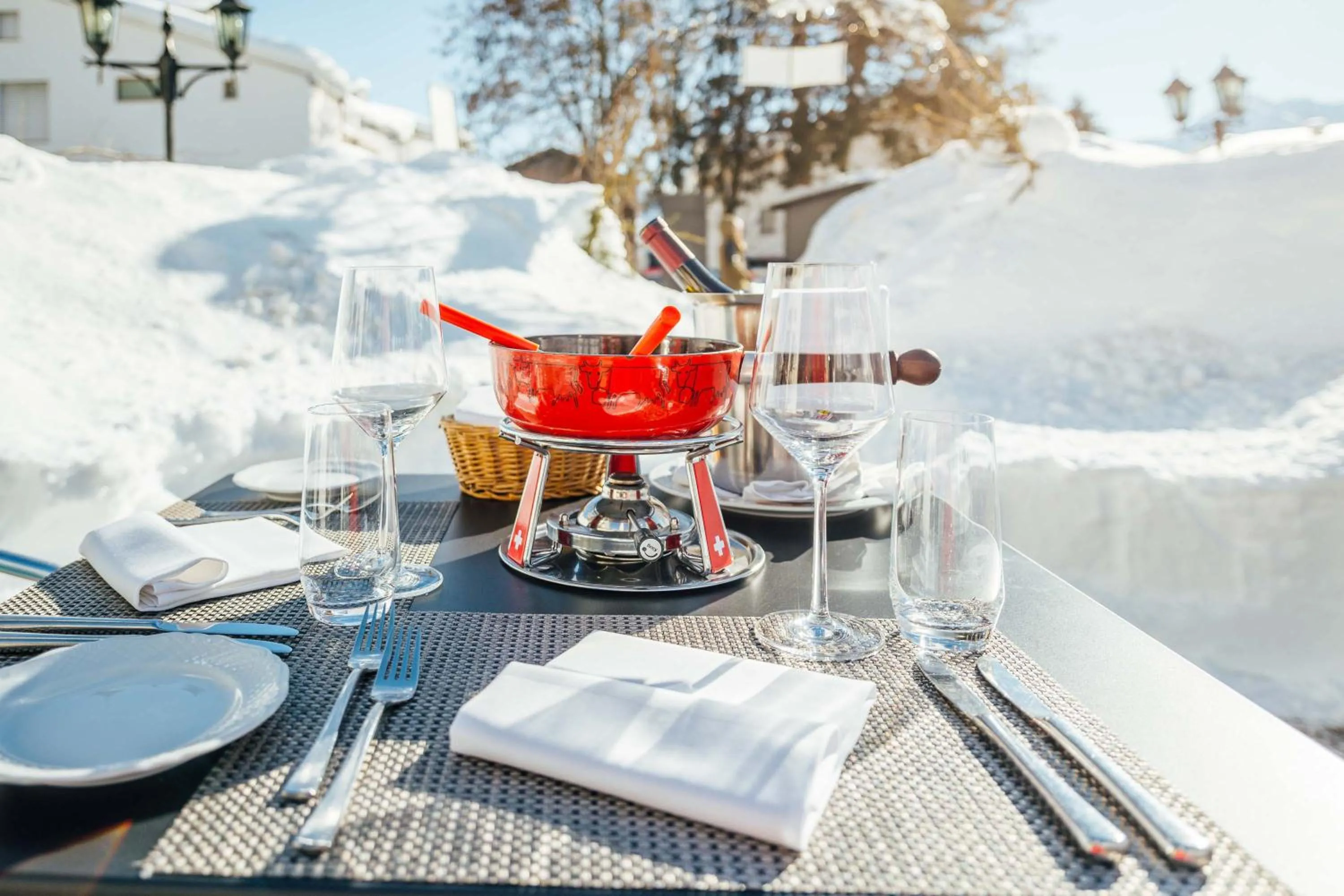 Winter in Hotel-Restaurant Bellevue