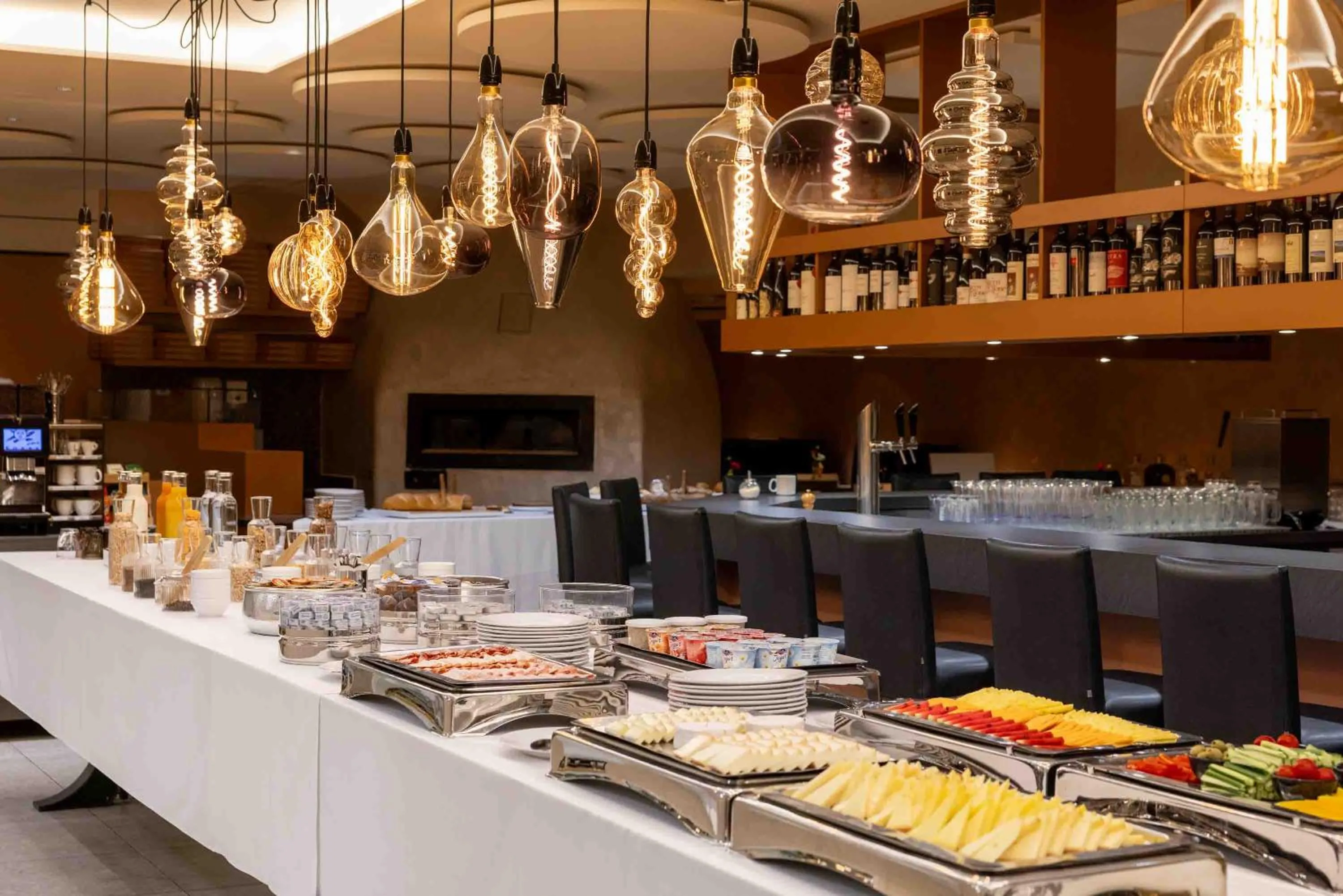 Breakfast in Hotel Sonne St. Moritz 3* Superior