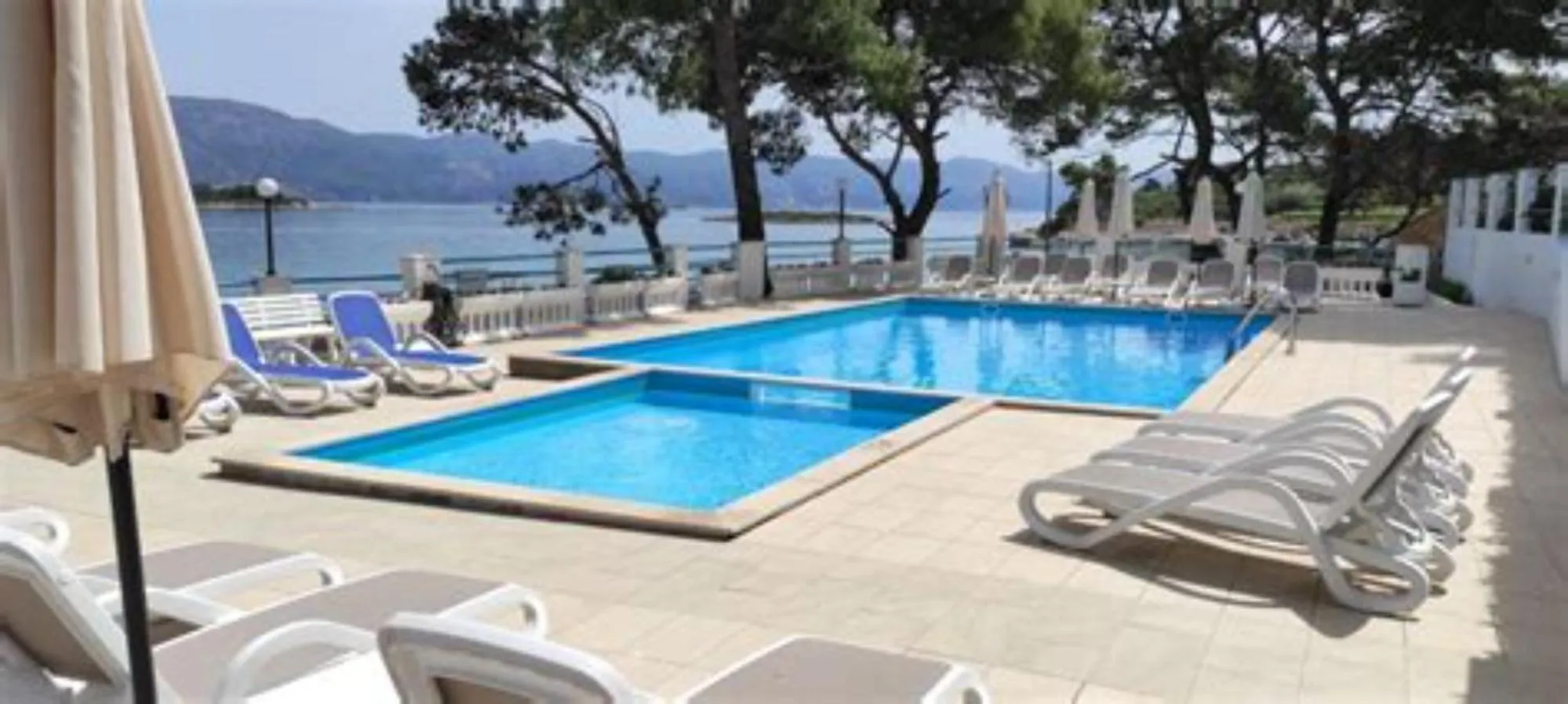 Swimming pool in Lumbarda Resort Apartments