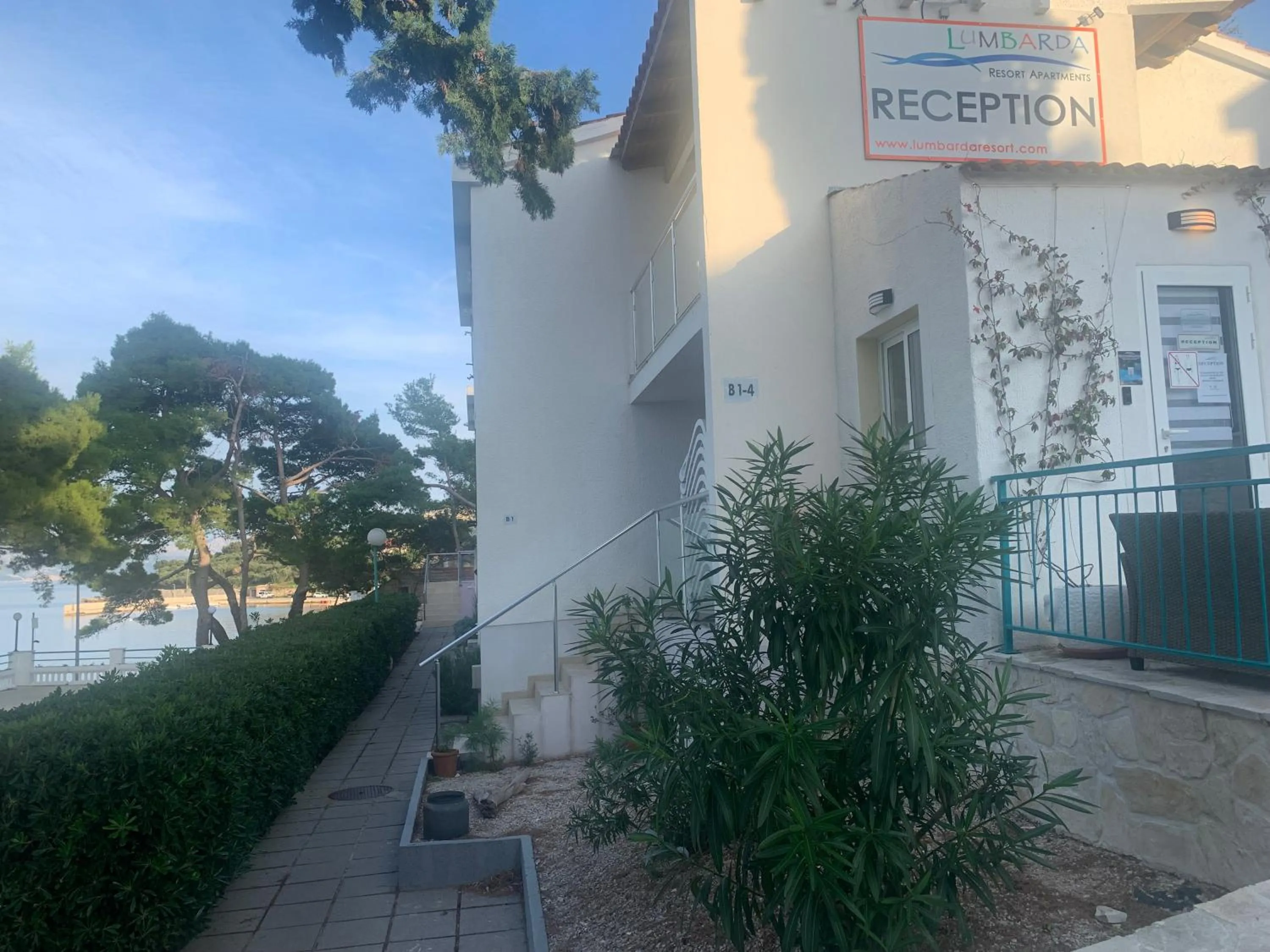 Lobby or reception in Lumbarda Resort Apartments