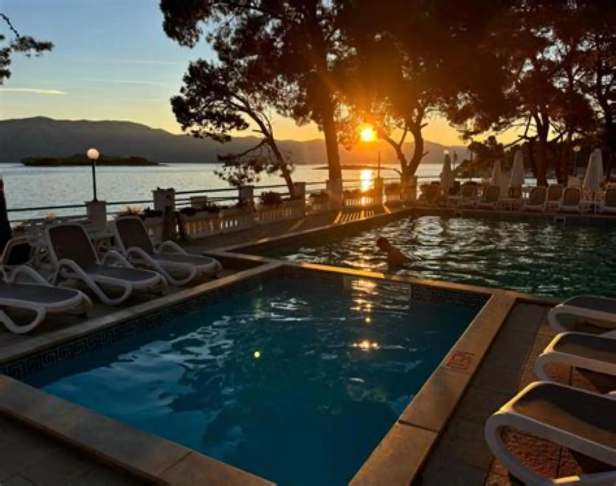 Balcony/Terrace in Lumbarda Resort Apartments