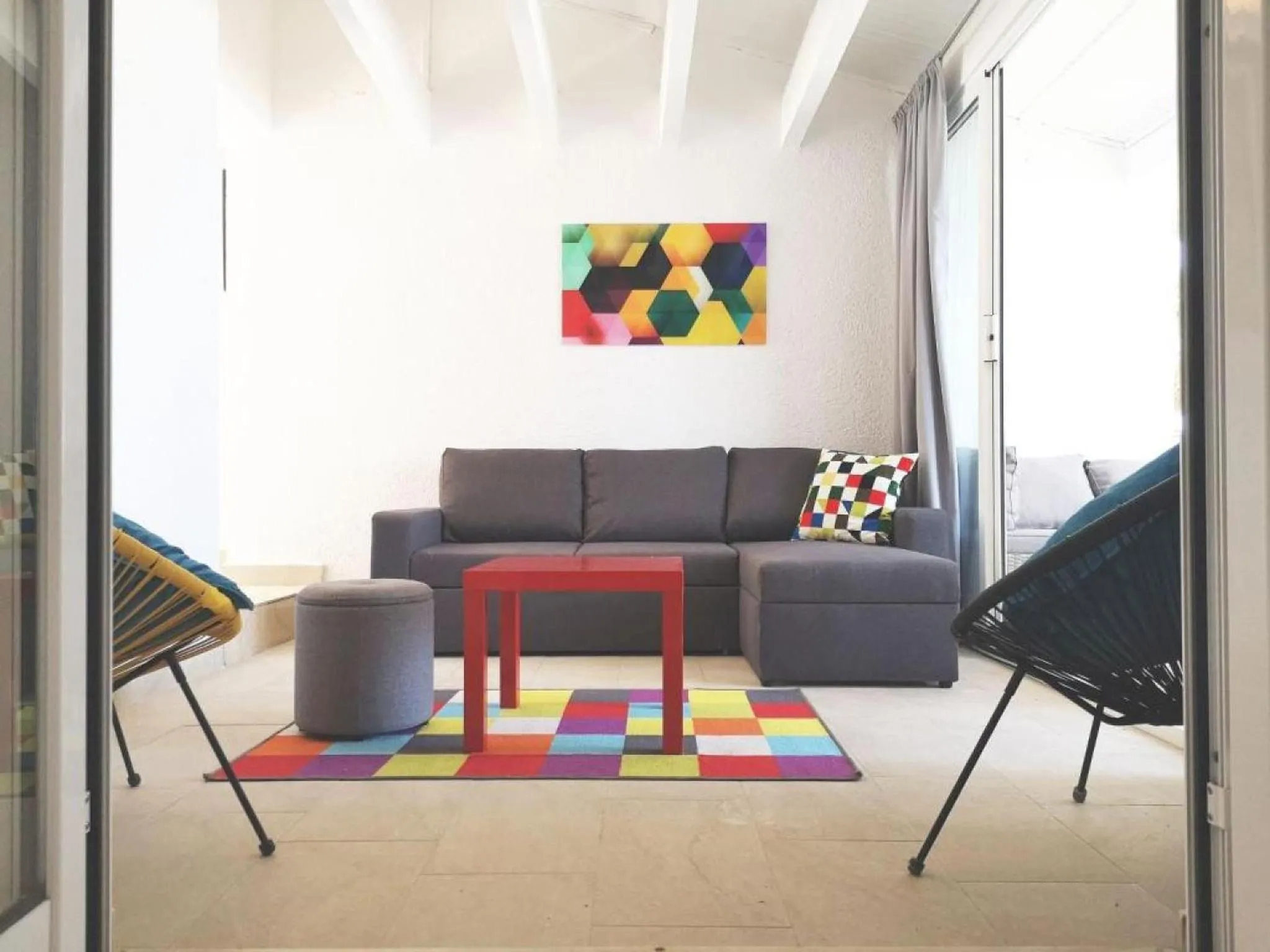 Living room in Lumbarda Resort Apartments