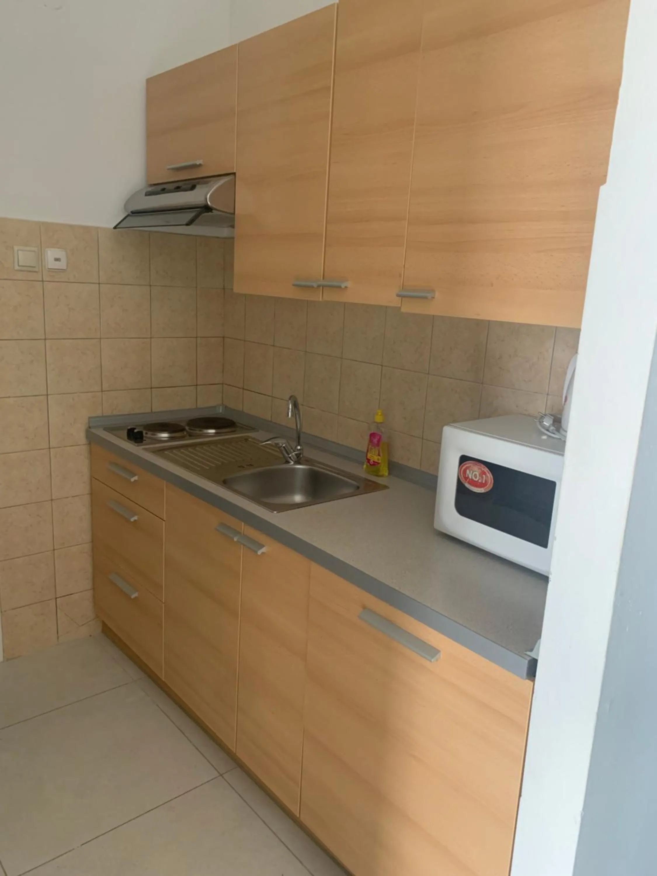 kitchen in Lumbarda Resort Apartments