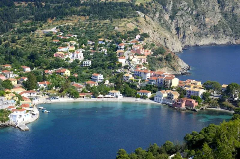 Bird's eye view in Cosis Inn