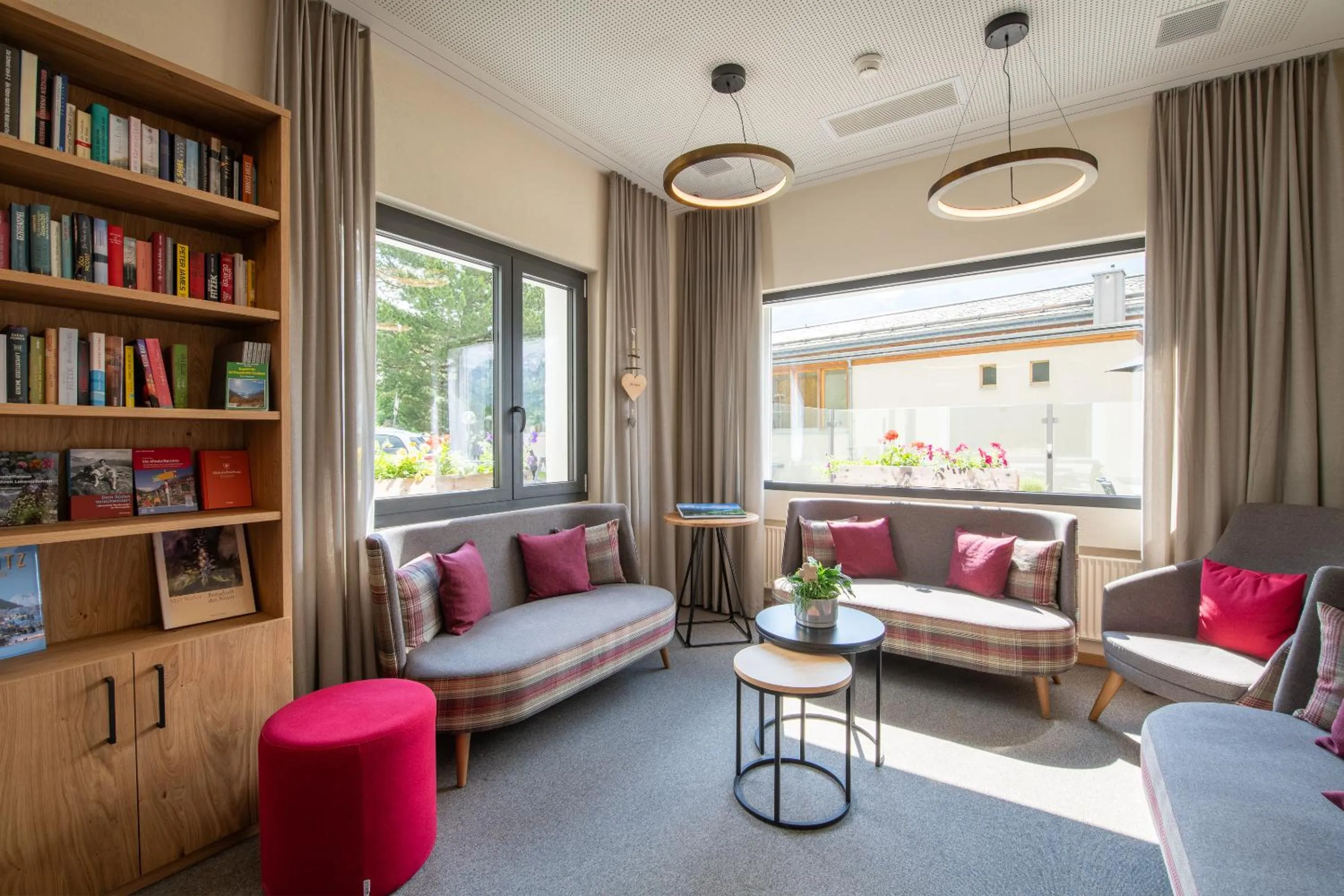 Lobby or reception in Hostel by Randolins