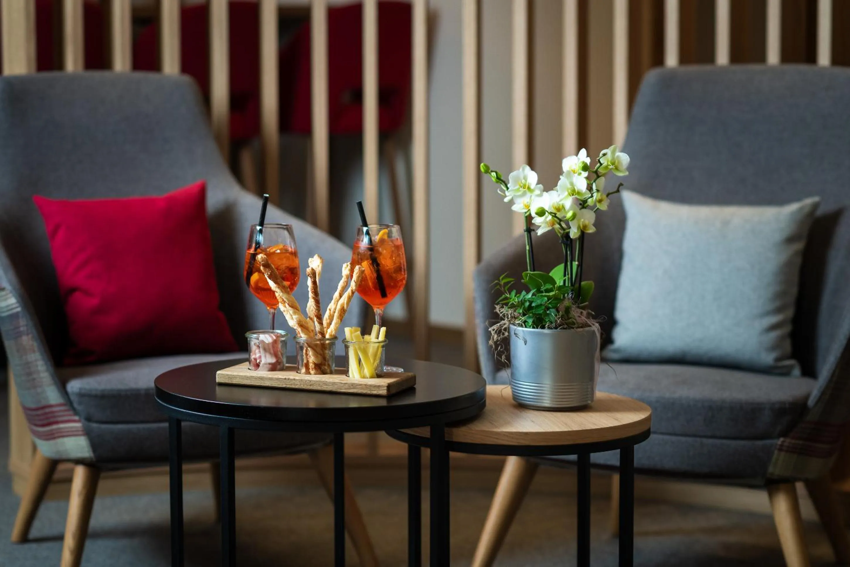 Lobby or reception in Hostel by Randolins