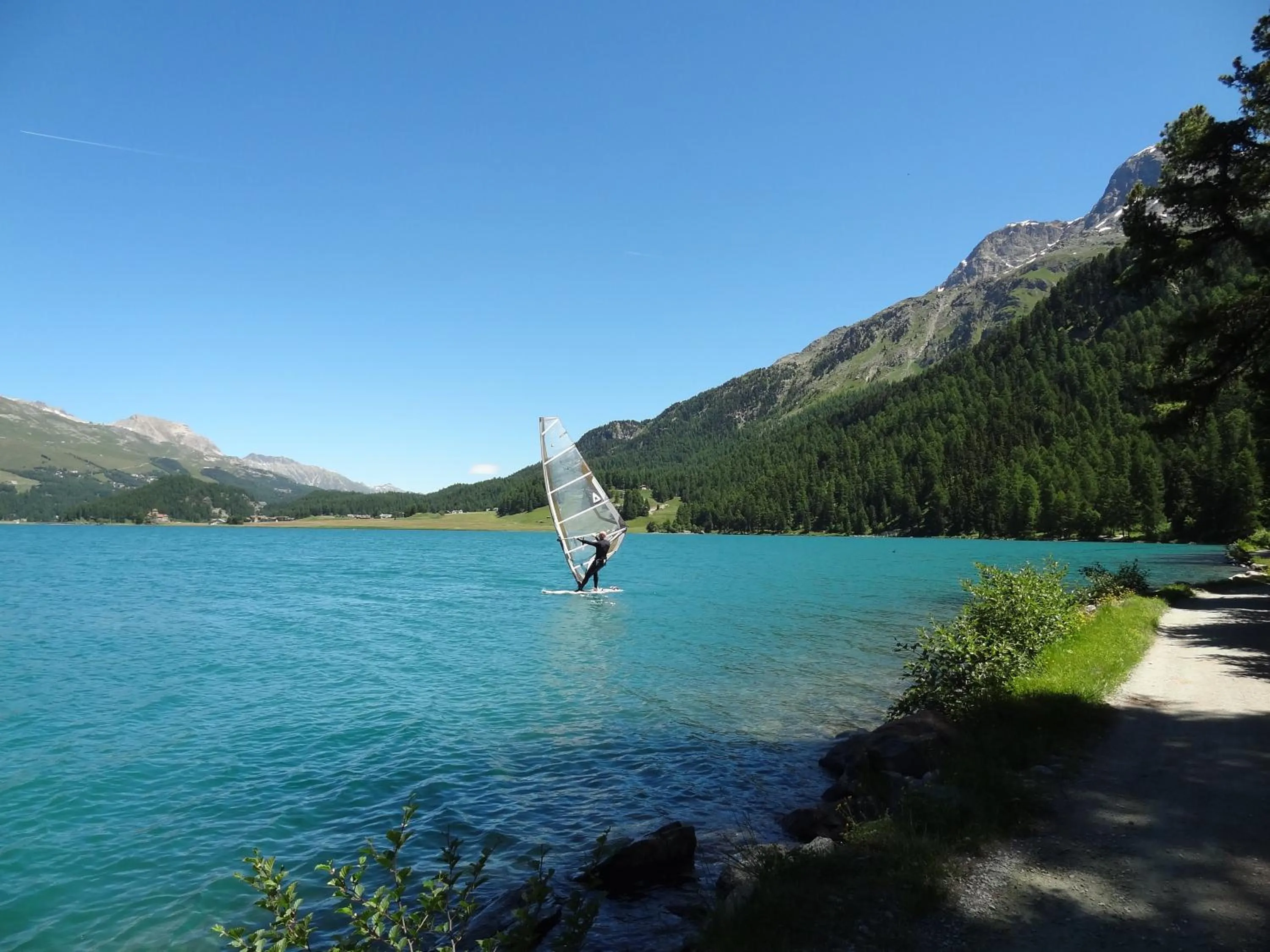 Windsurfing in Hostel by Randolins