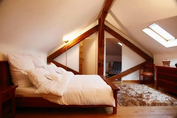 Bedroom, Bed in Domaine de Châteauvieux