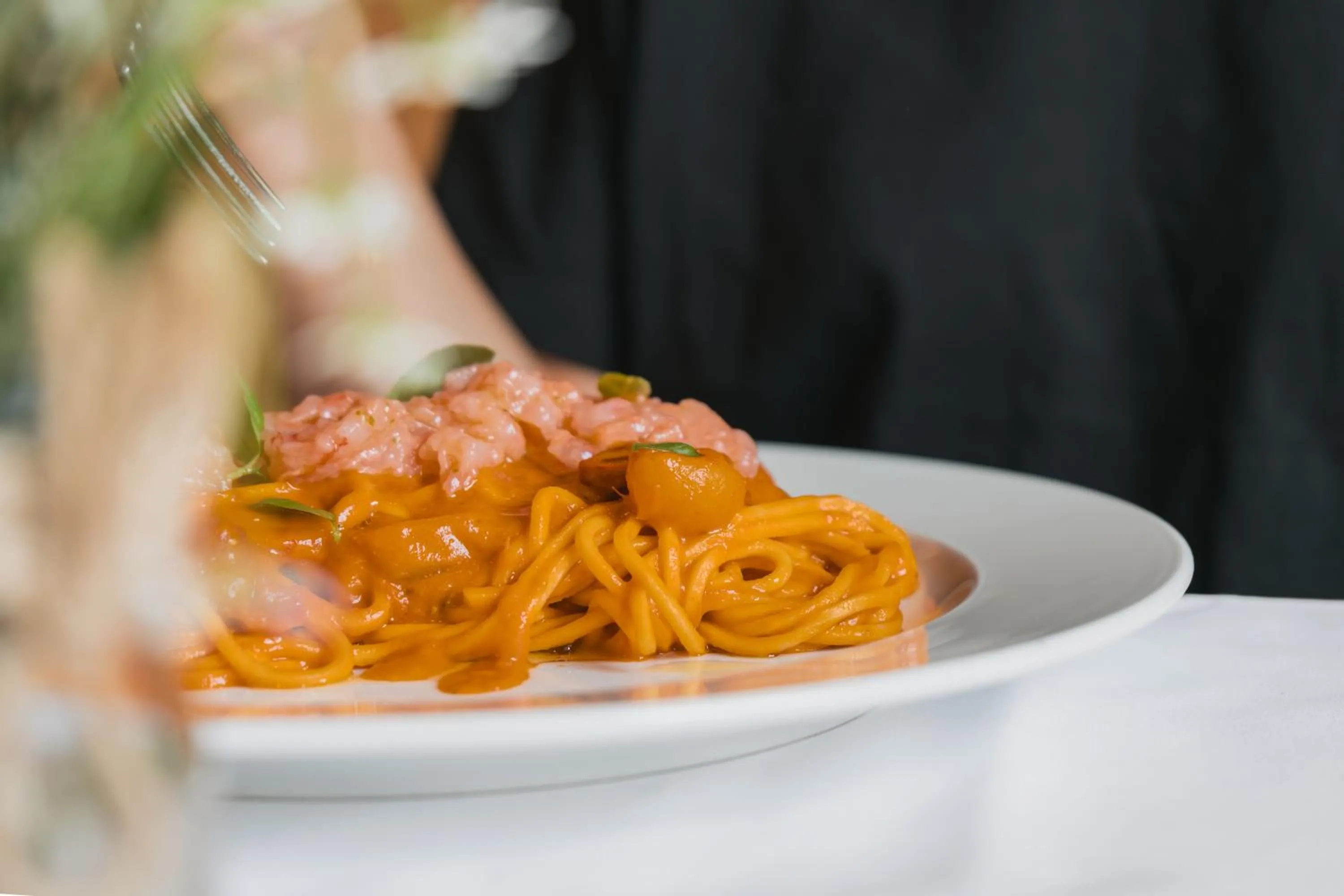 Restaurant/places to eat in Hotel Brocco & Posta