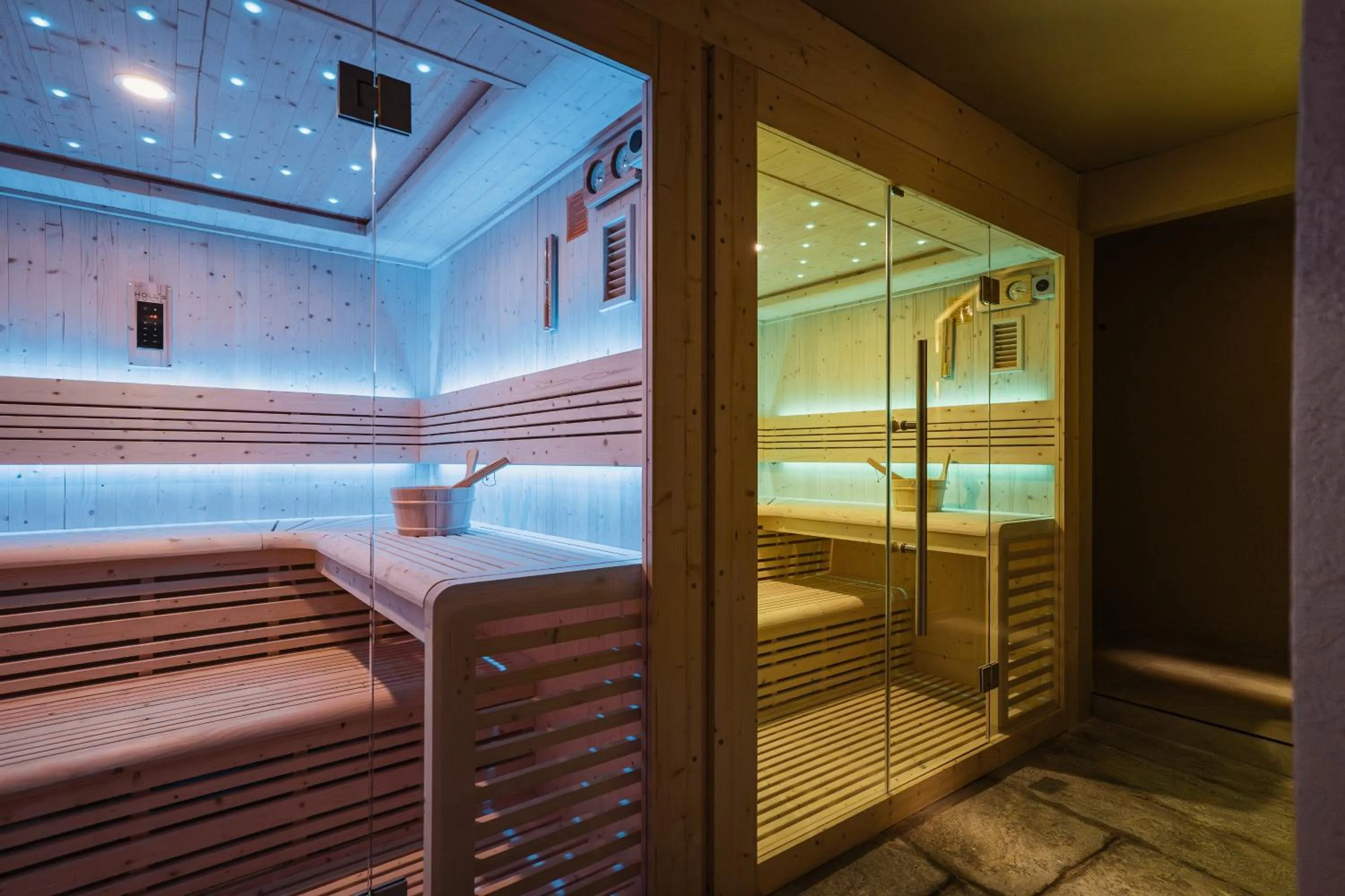 Sauna in Hotel Brocco & Posta