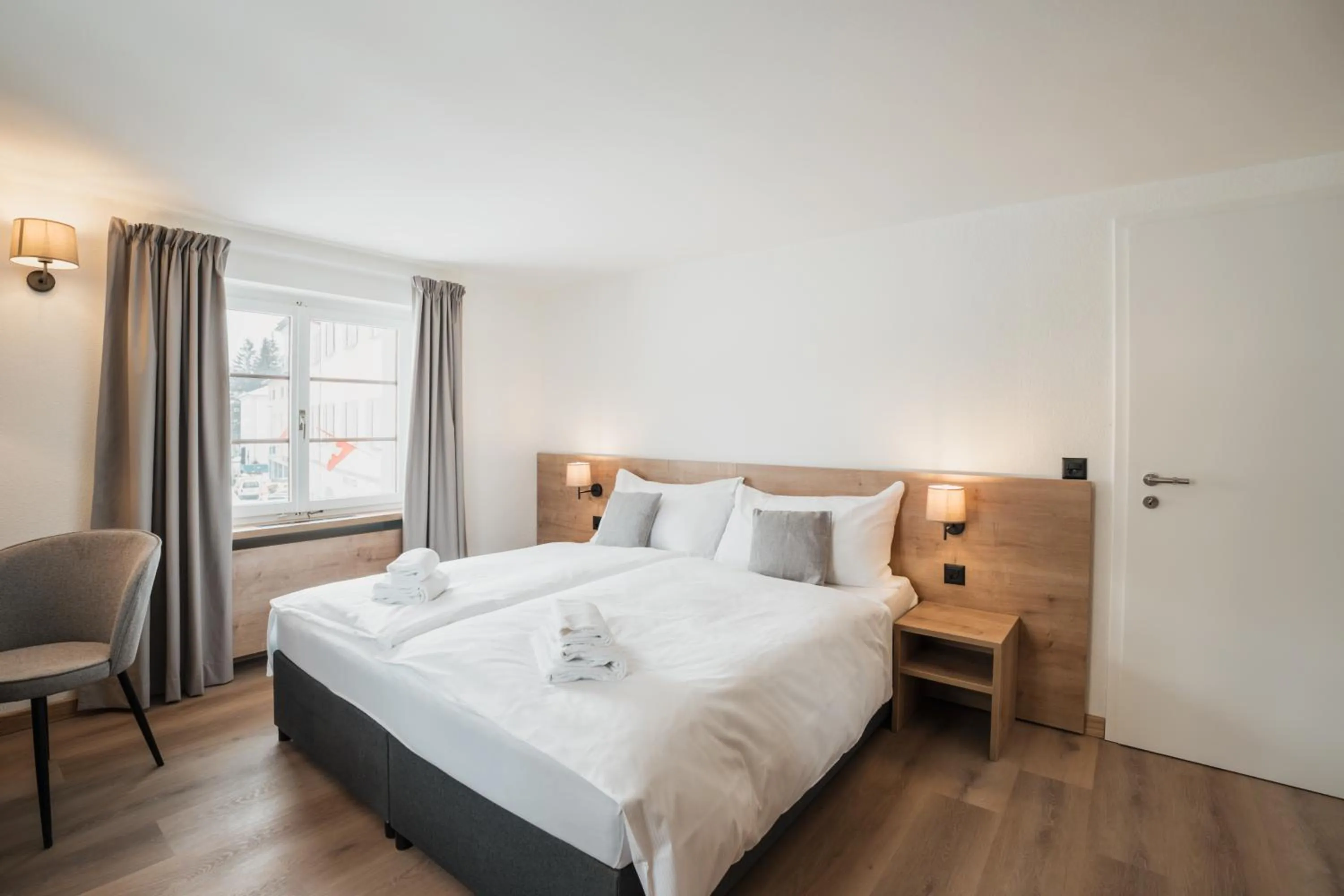 Bed in Hotel Brocco & Posta