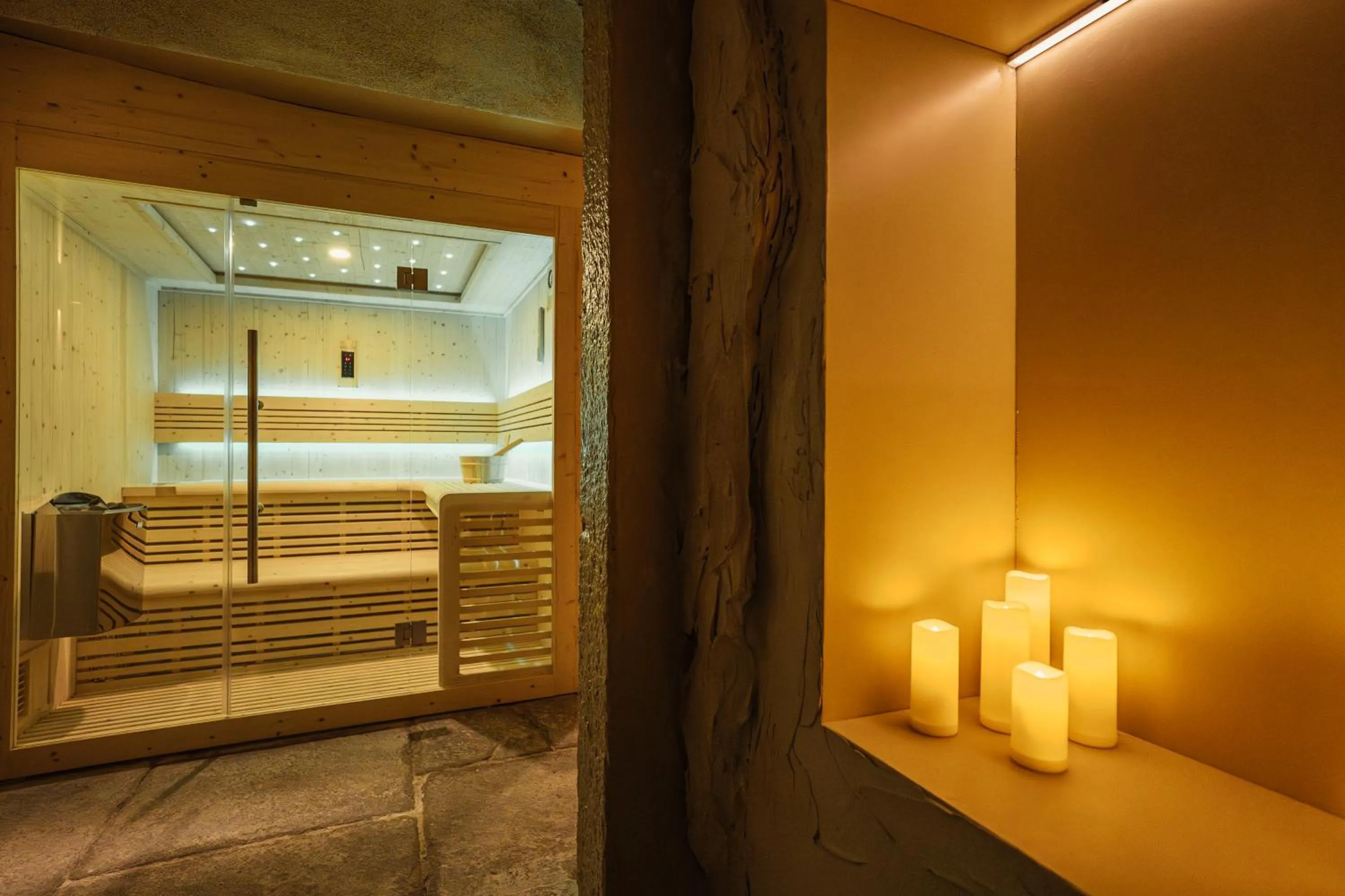 Sauna in Hotel Brocco & Posta