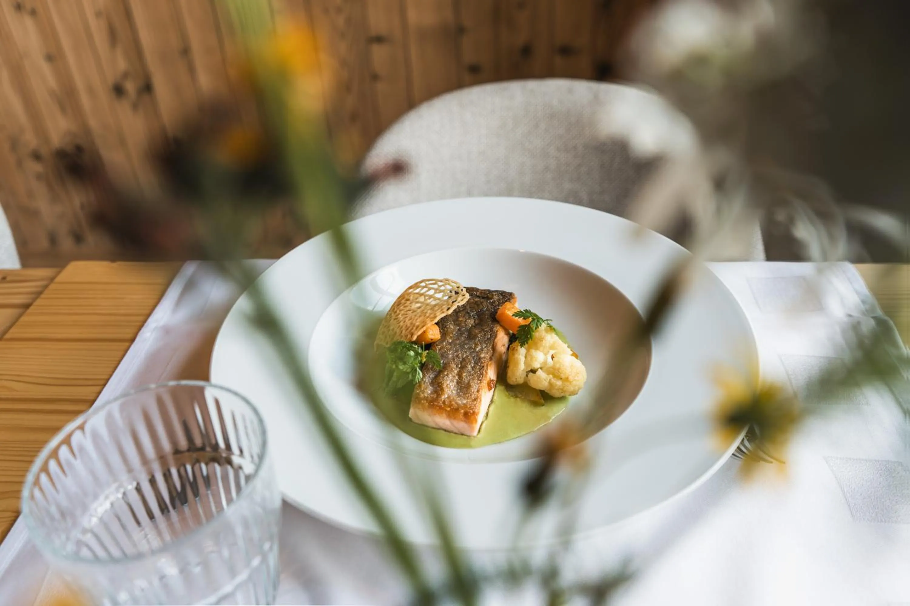 Restaurant/places to eat in Hotel Brocco & Posta