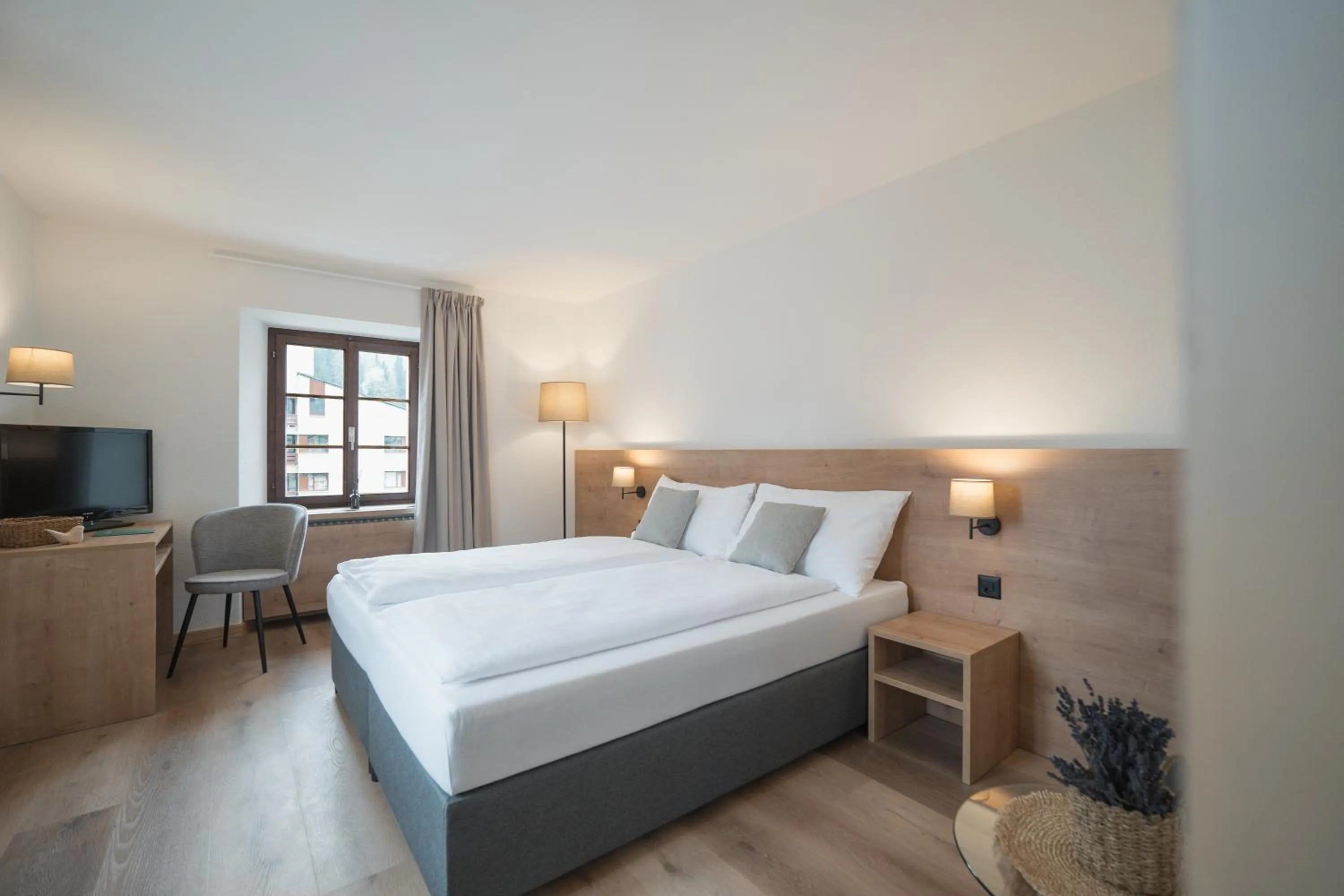 Bed in Hotel Brocco & Posta