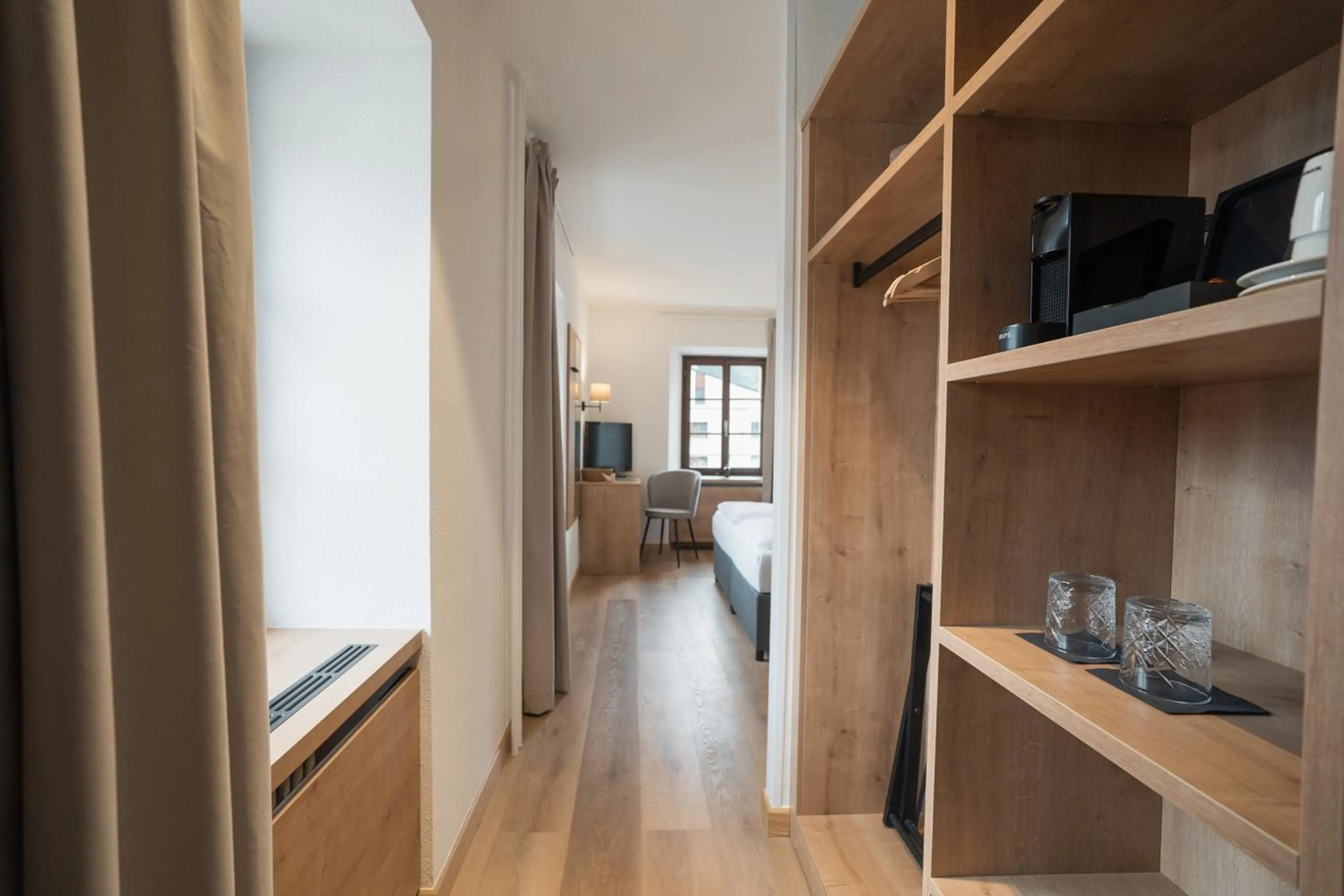 Coffee/tea facilities in Hotel Brocco & Posta