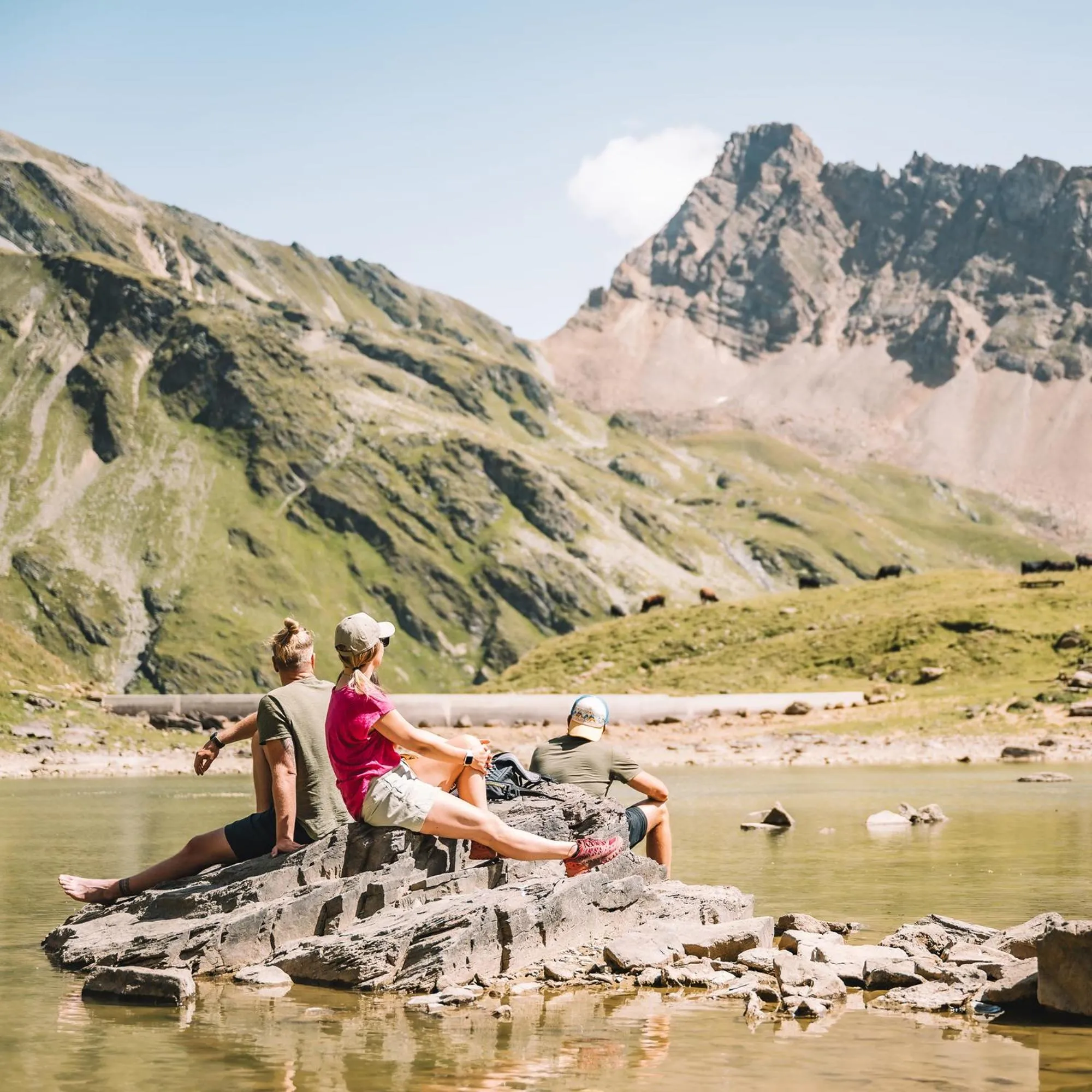 Mountain view in Résidence Les Sources des Alpes
