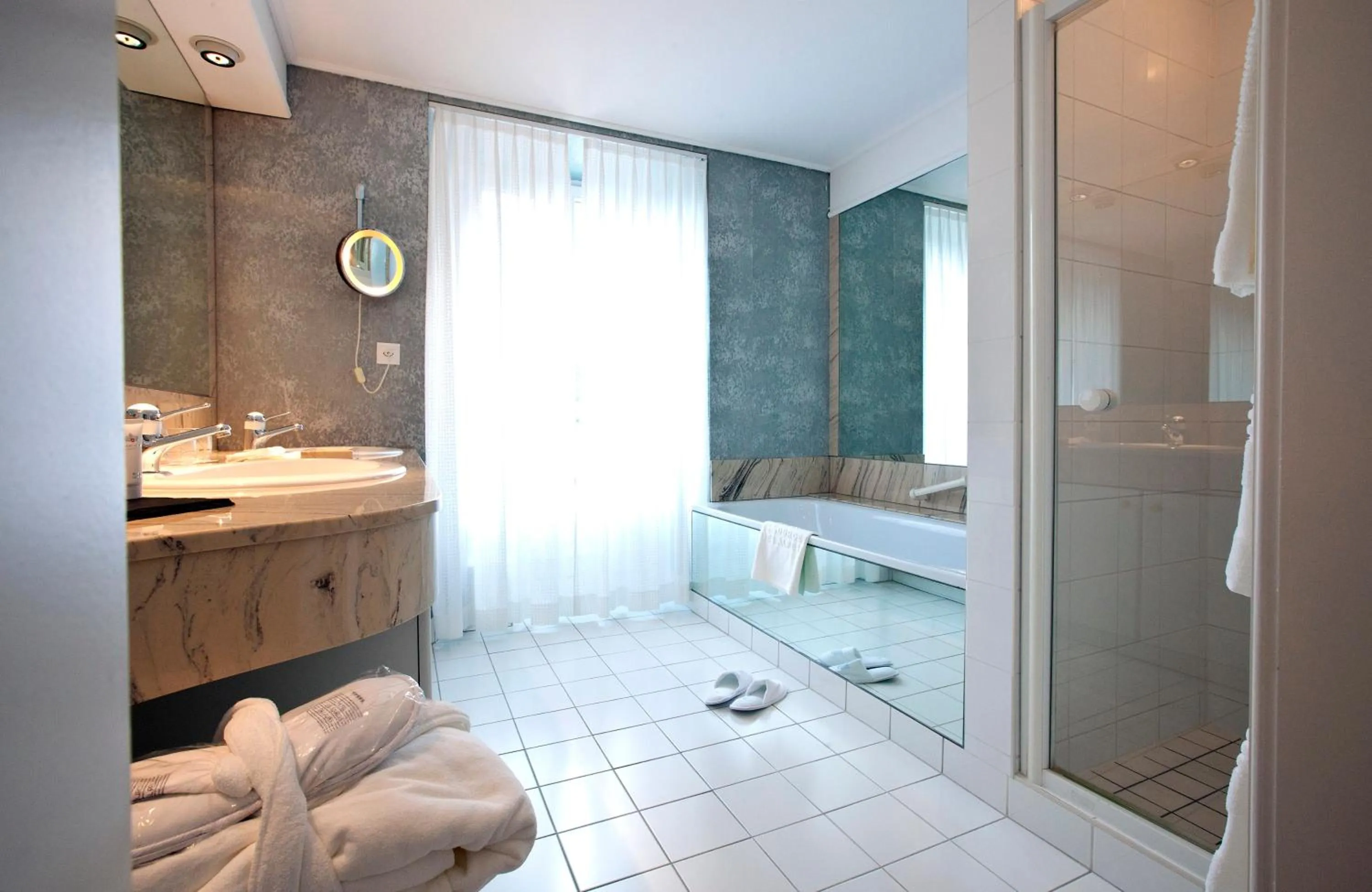 Shower in Résidence Les Sources des Alpes