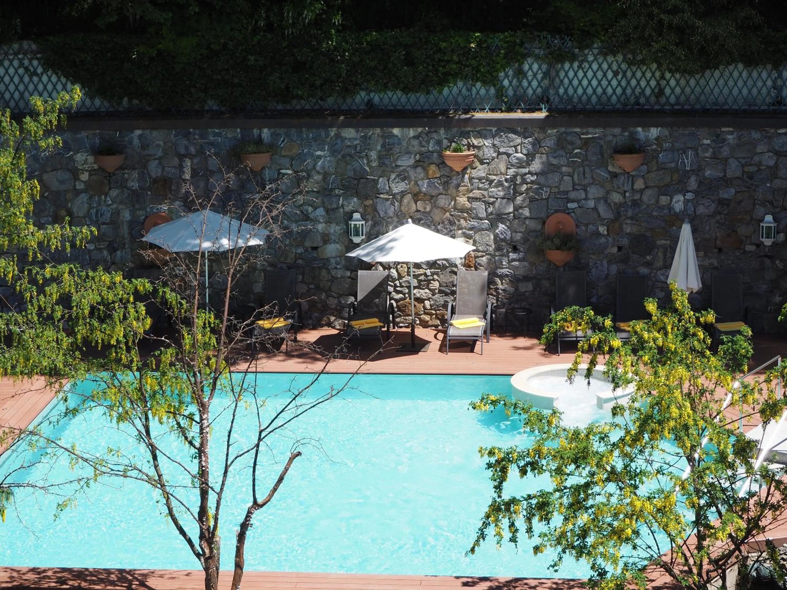 Swimming pool in Résidence Les Sources des Alpes