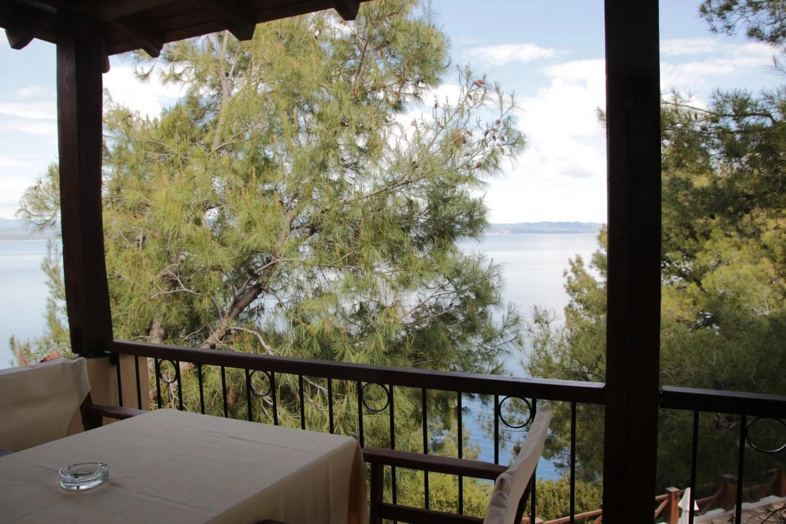 Balcony/Terrace in Heos Accommodation