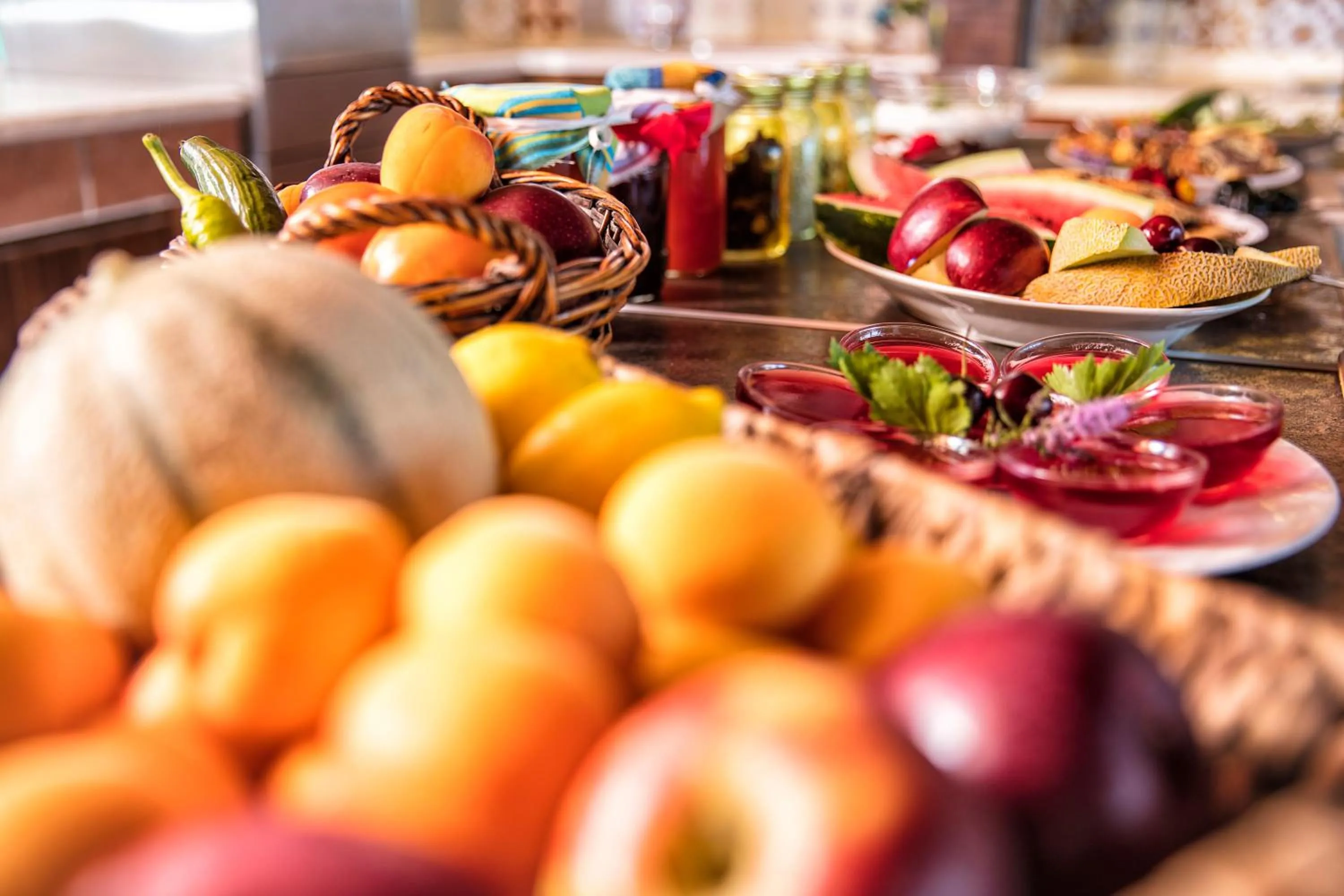 Continental breakfast in Heos Accommodation