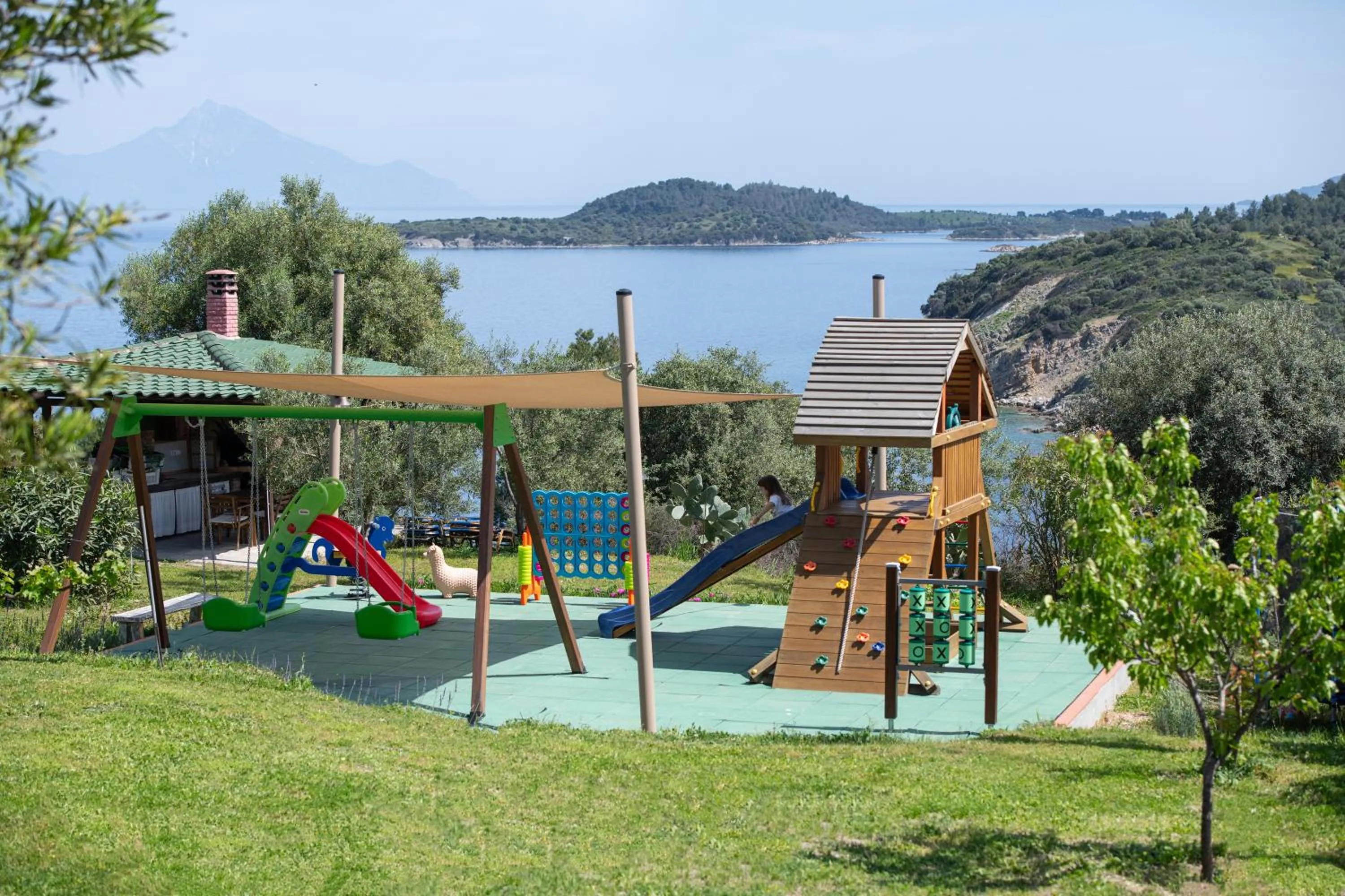Children play ground in Heos Accommodation