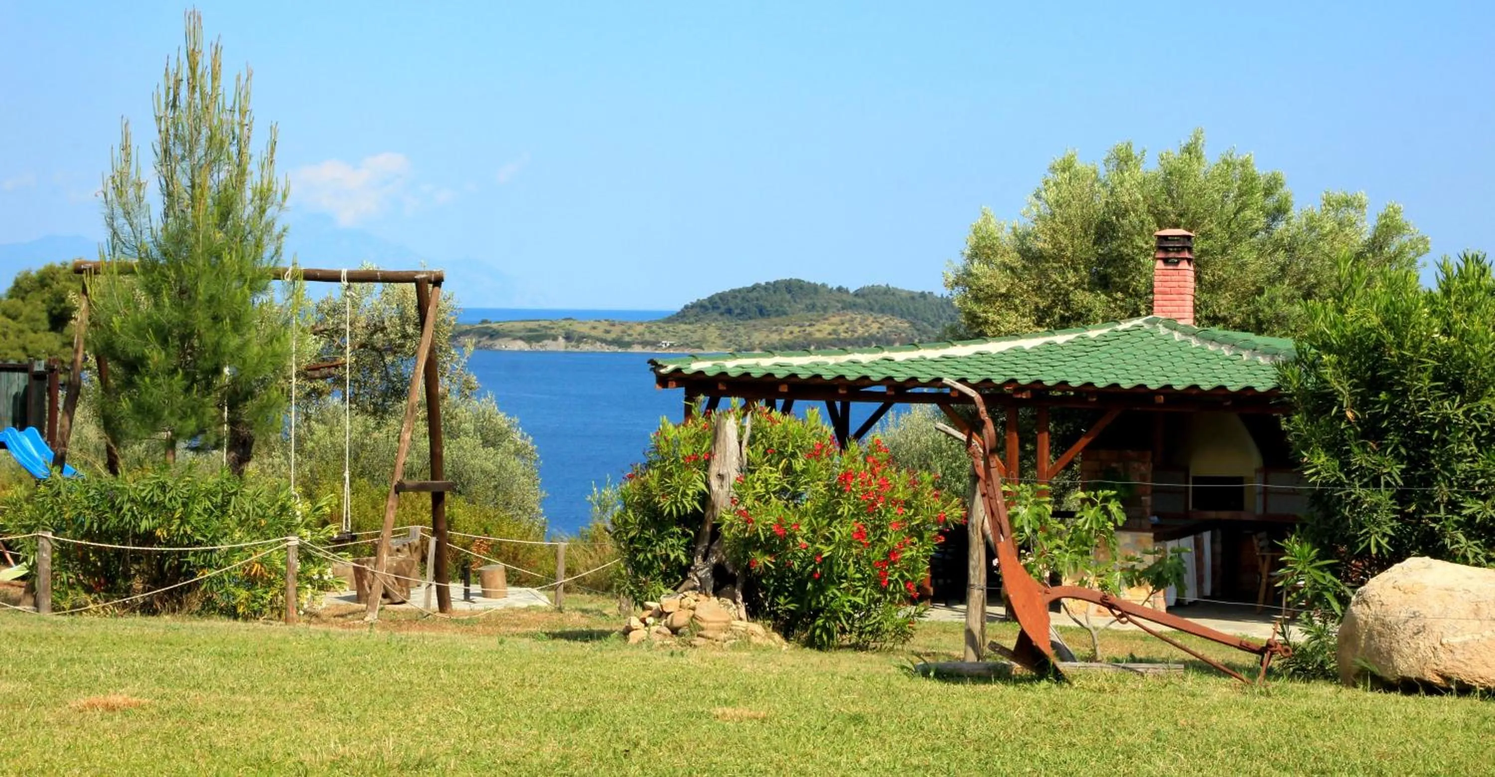 BBQ facilities in Heos Accommodation