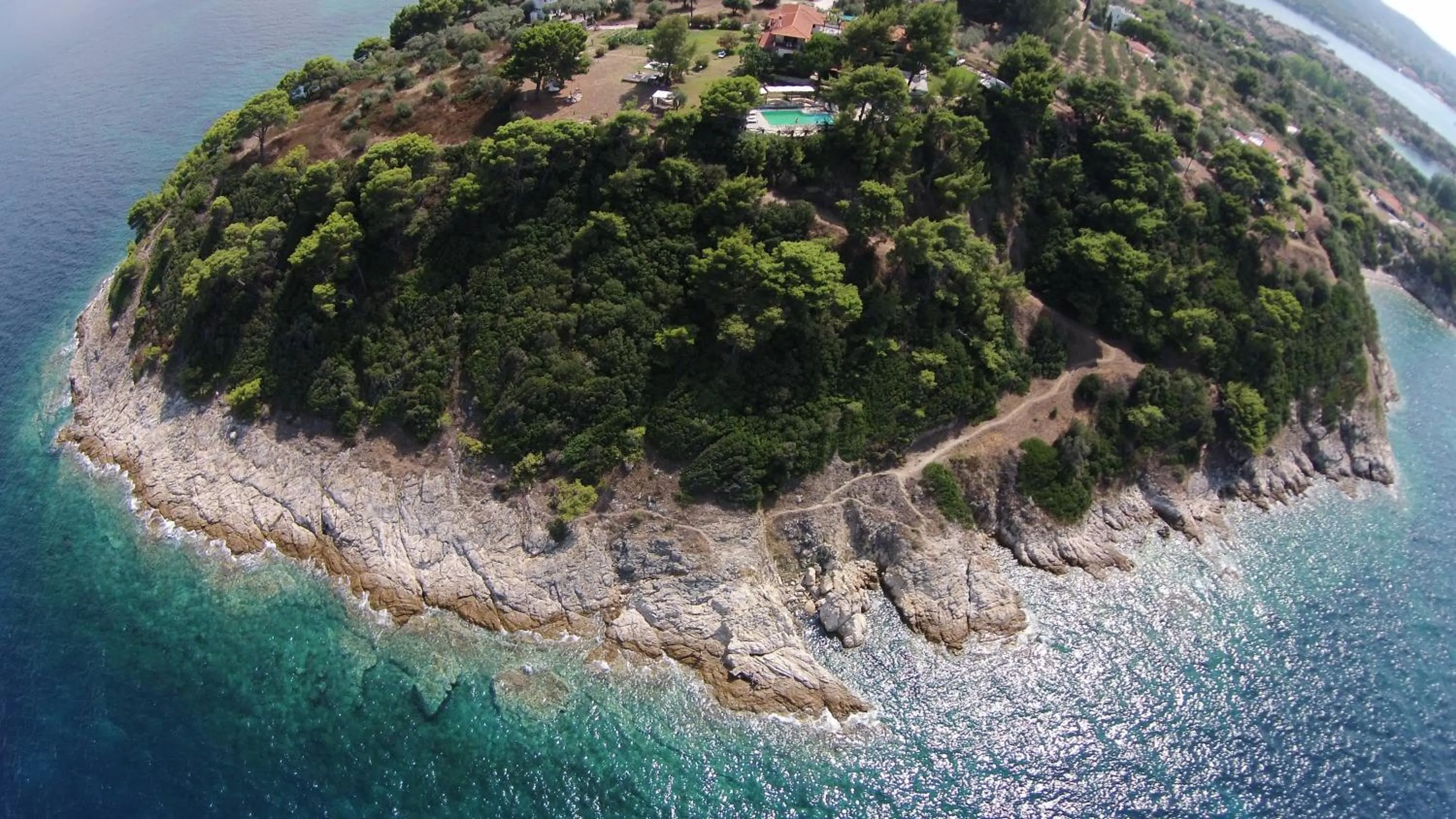 Bird's eye view in Heos Accommodation