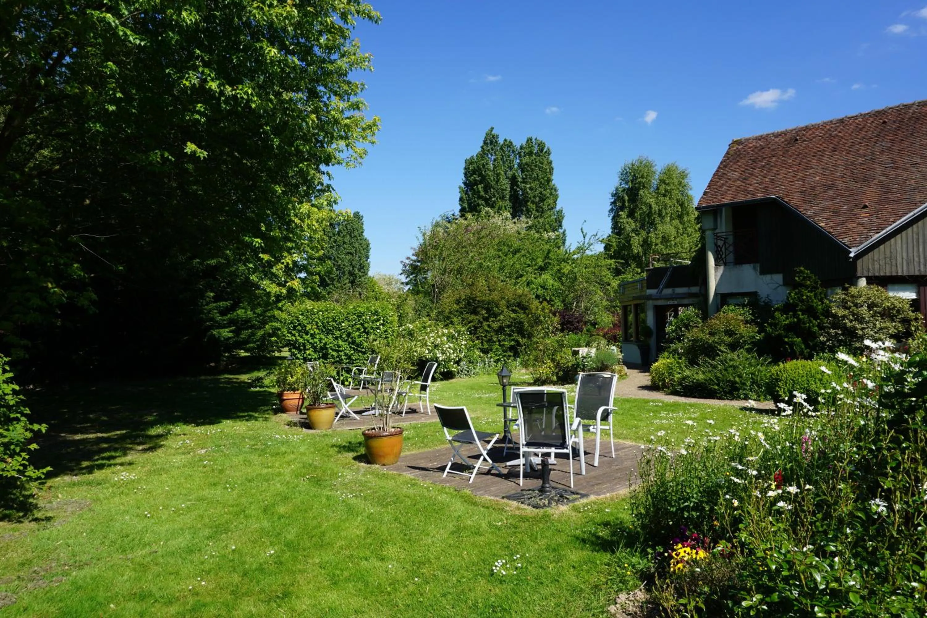 Garden in Domaine de L'Arbrelle