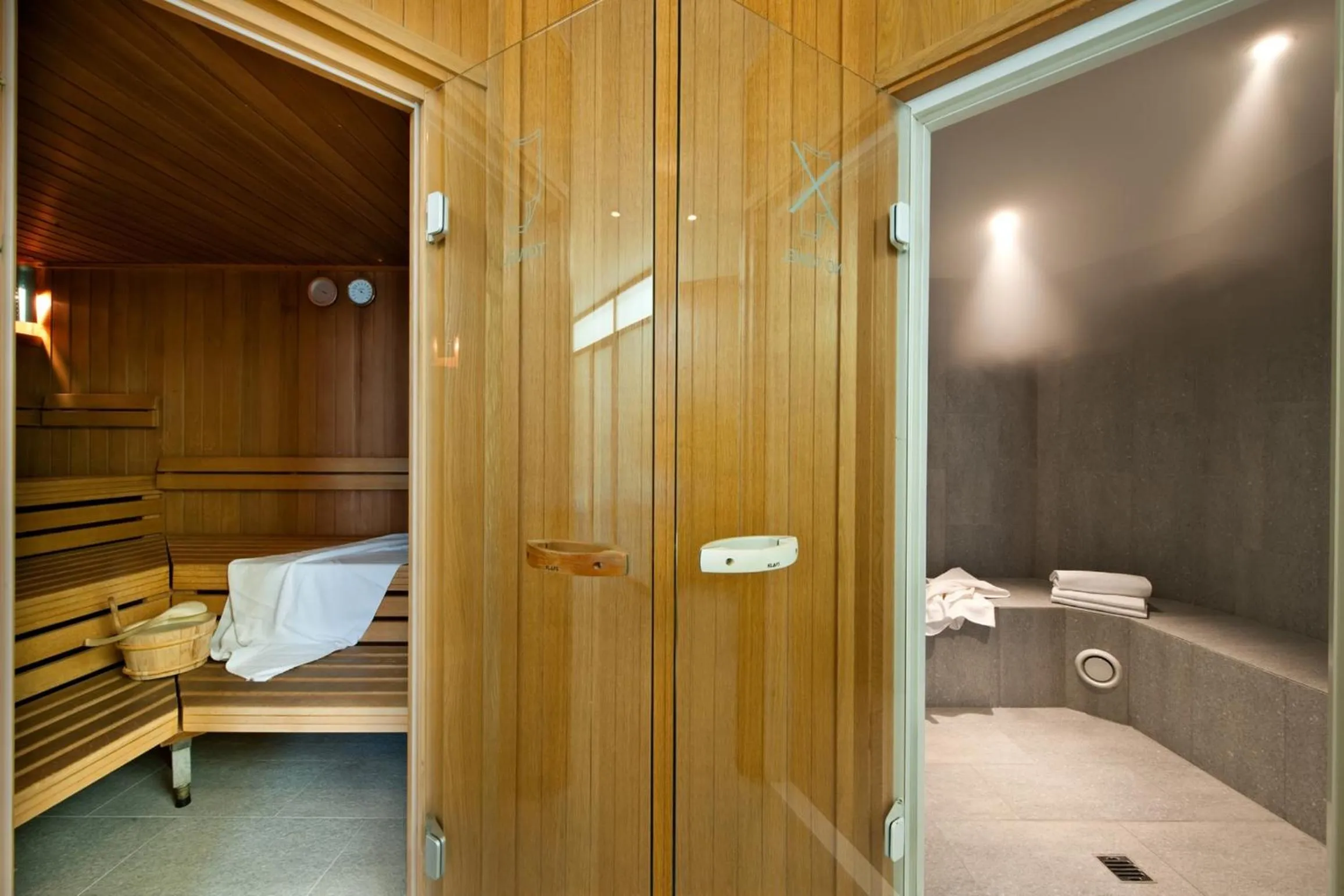 Sauna in Hotel Schweizerhof St. Moritz