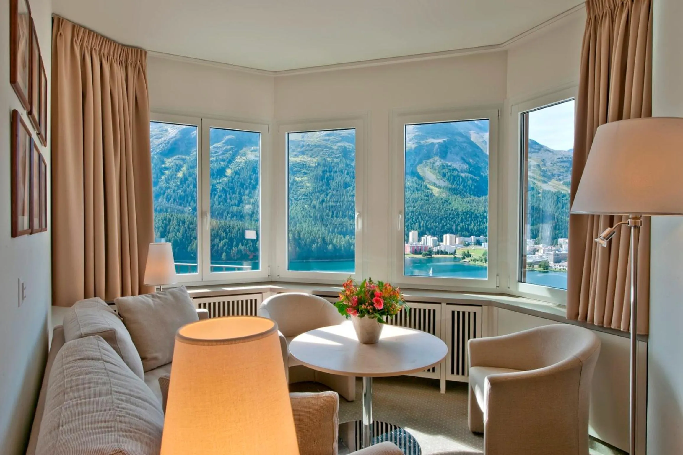 View (from property/room) in Hotel Schweizerhof St. Moritz