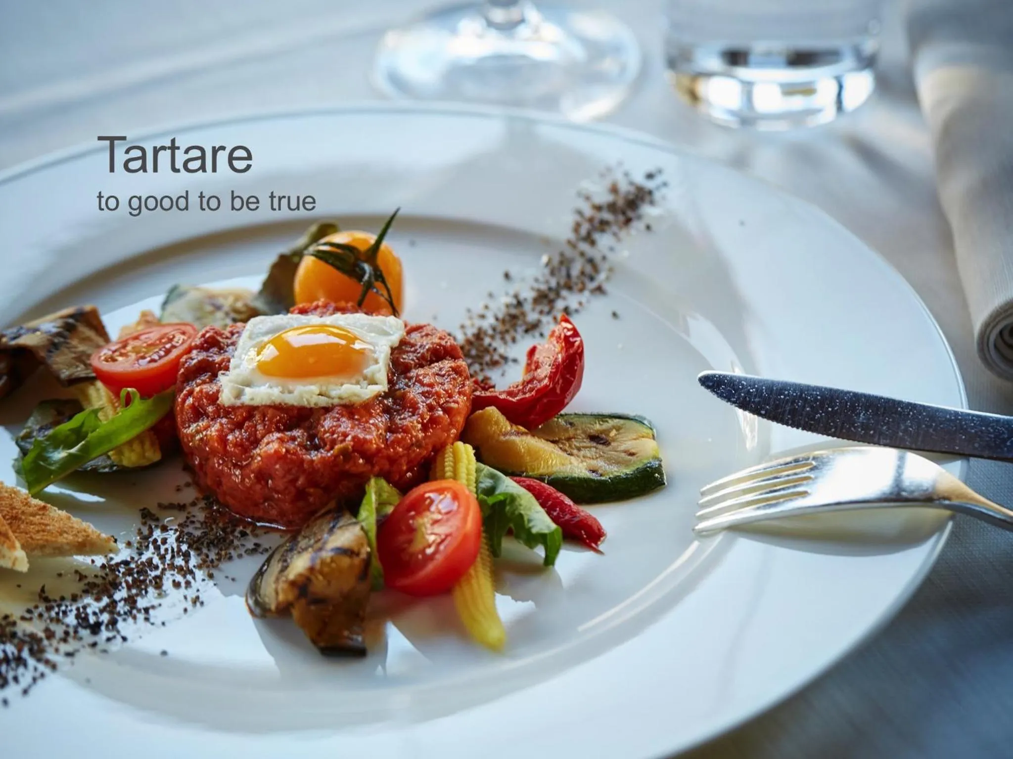 Food close-up in Hotel Schweizerhof St. Moritz