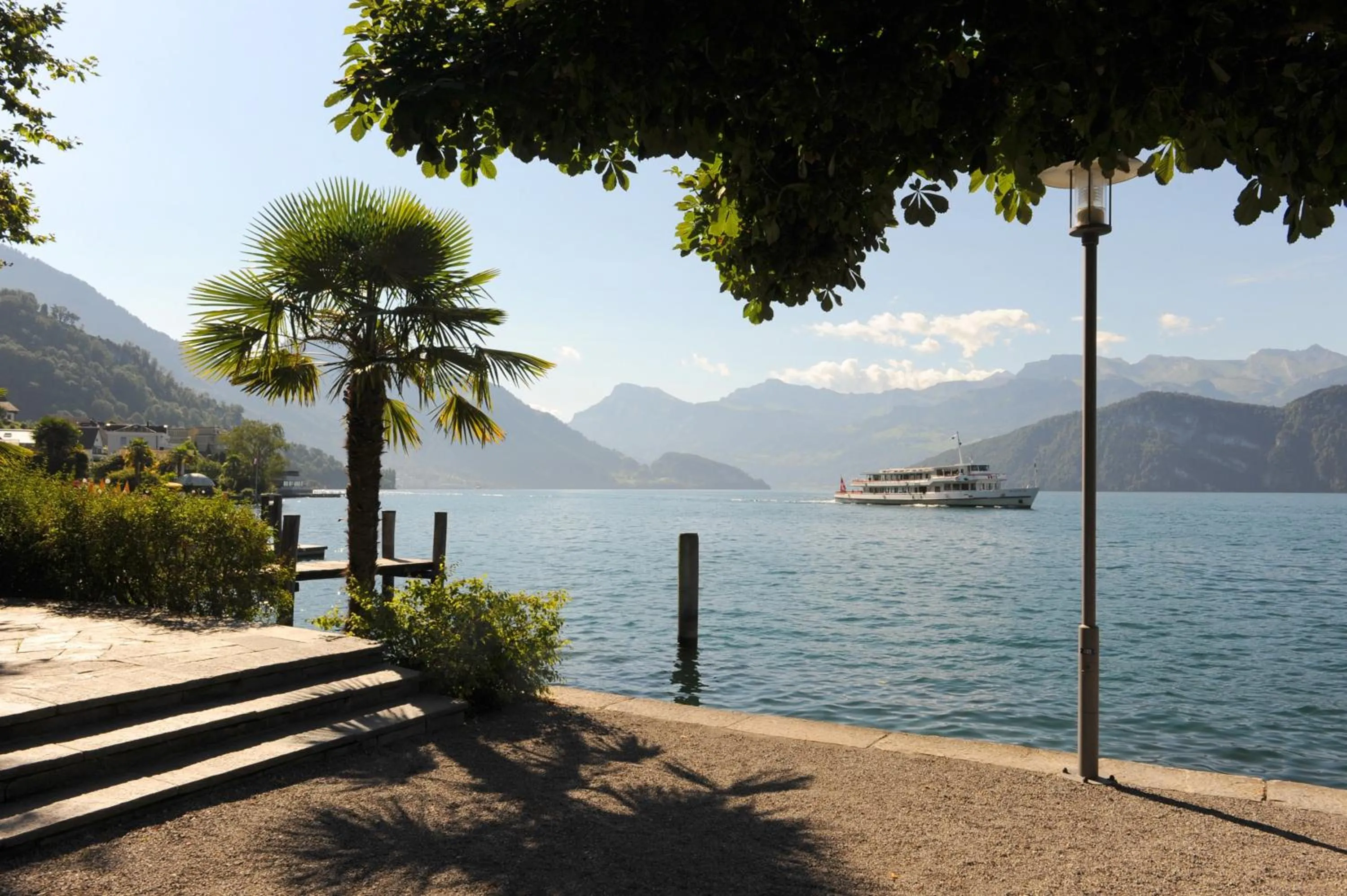 Lake view in Seehof Hotel Du Lac