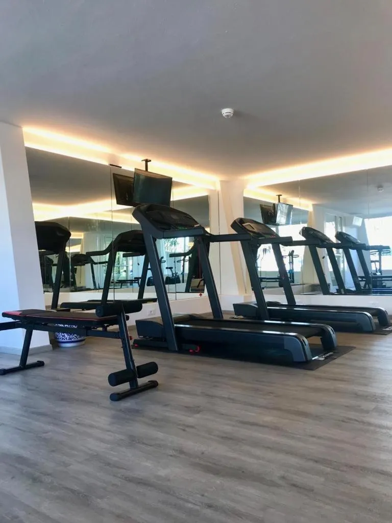 Fitness centre/facilities in Hotel Tritone