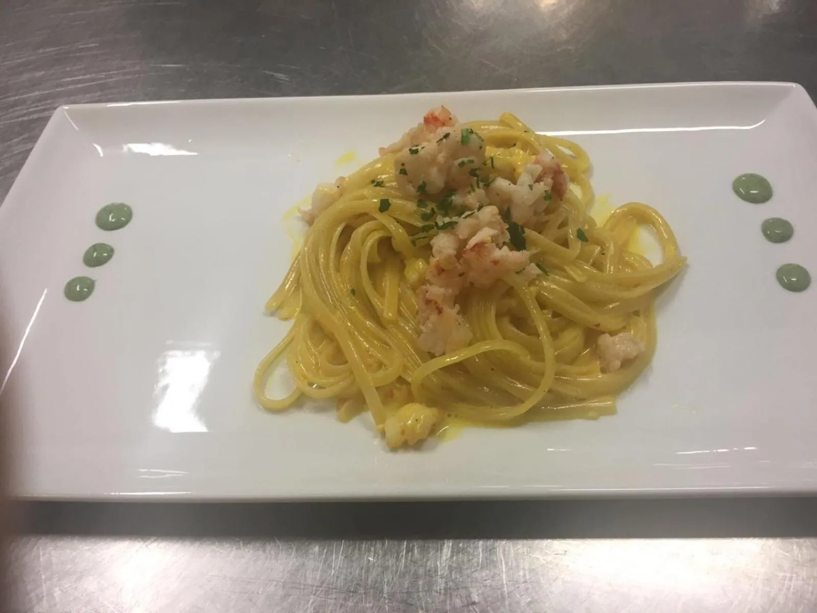 Food close-up in Hotel Tritone