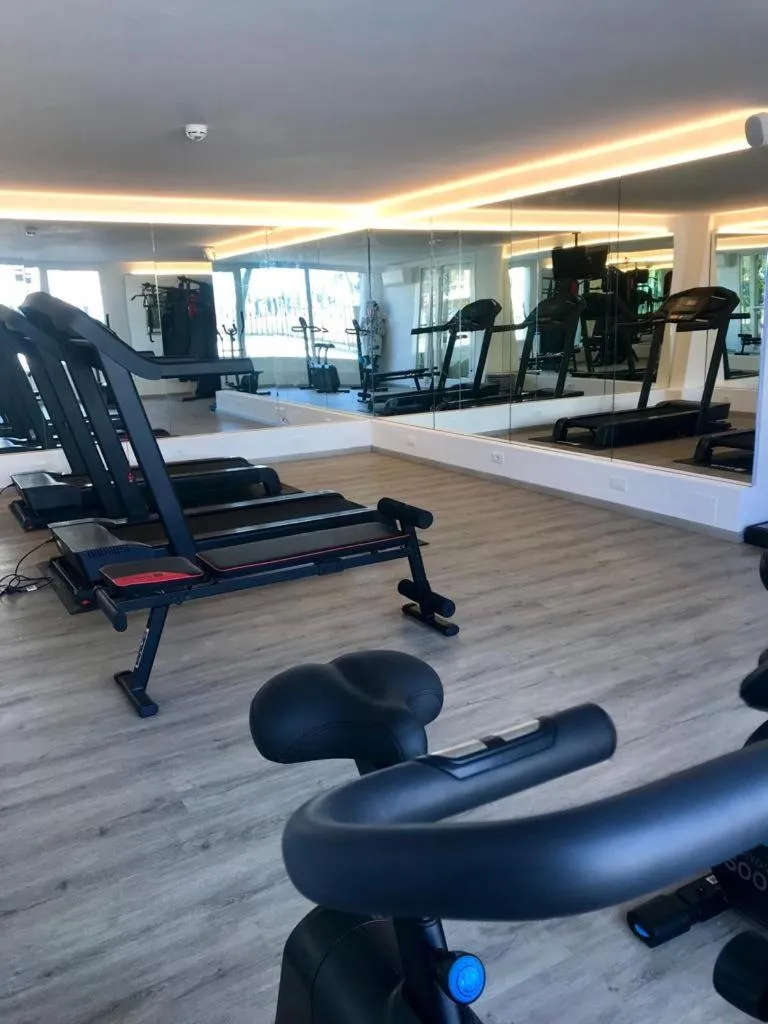 Fitness centre/facilities in Hotel Tritone