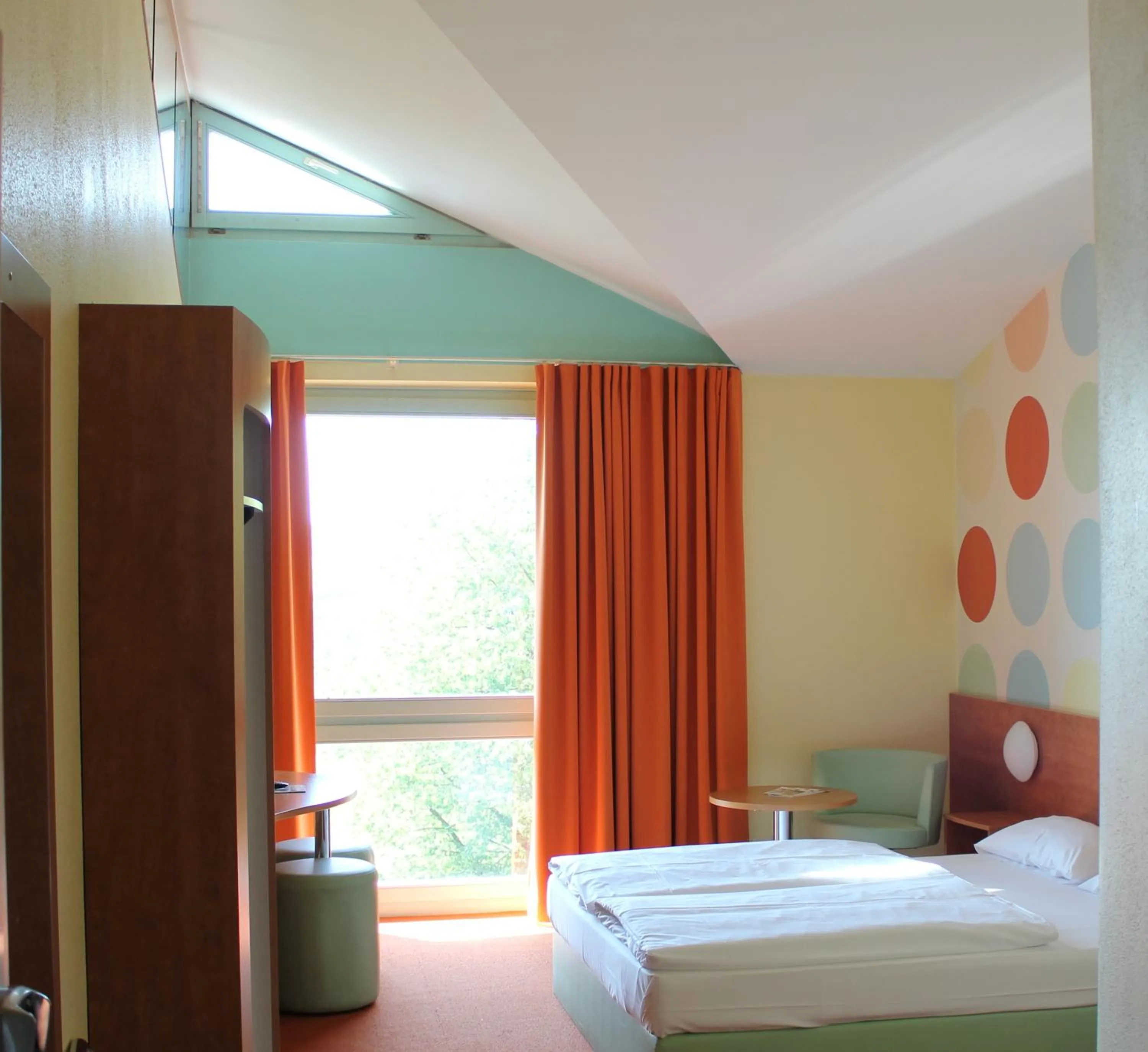 Bed in Hotel Holledau