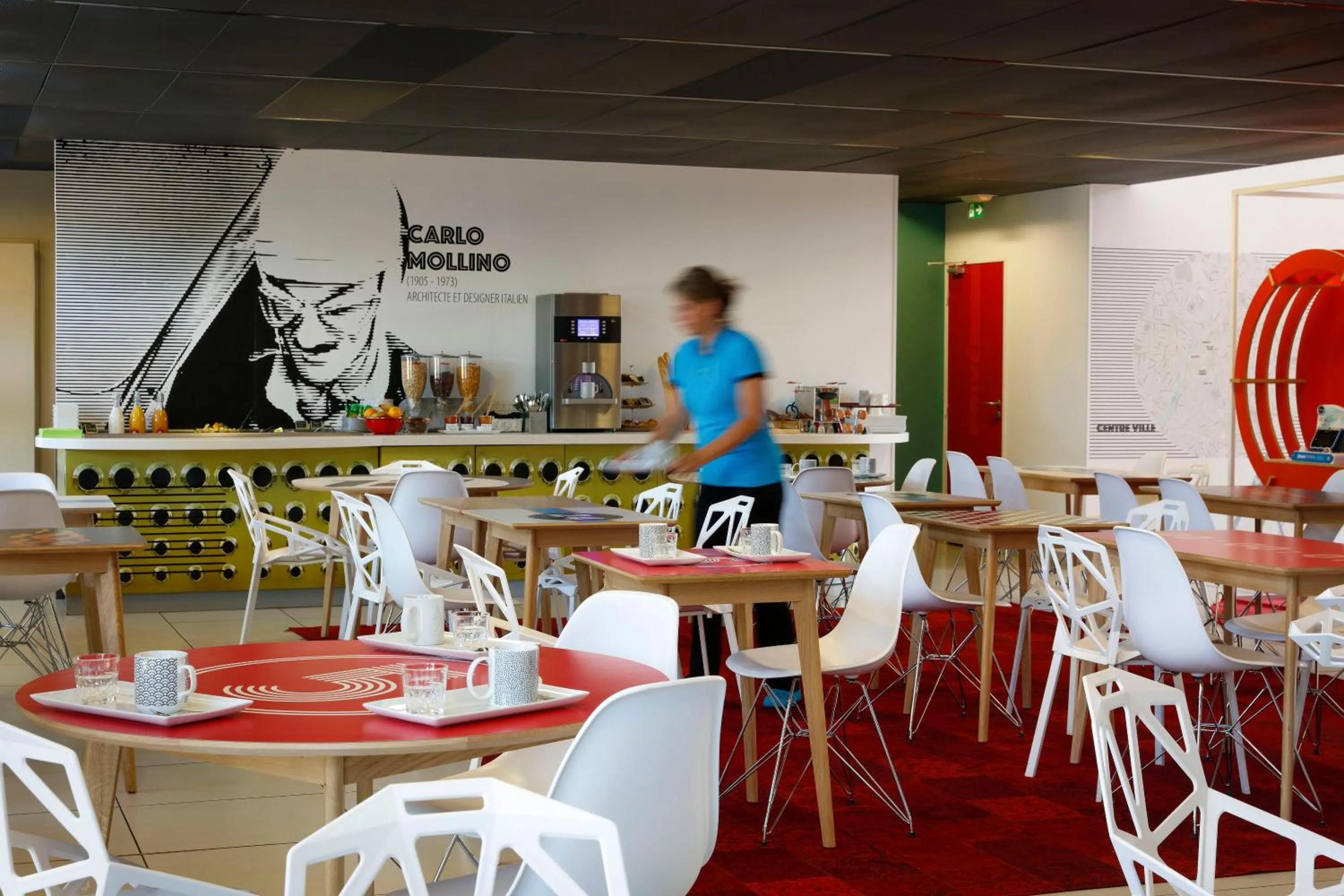 Restaurant/places to eat in ibis Styles Le Mans Sud Mulsanne