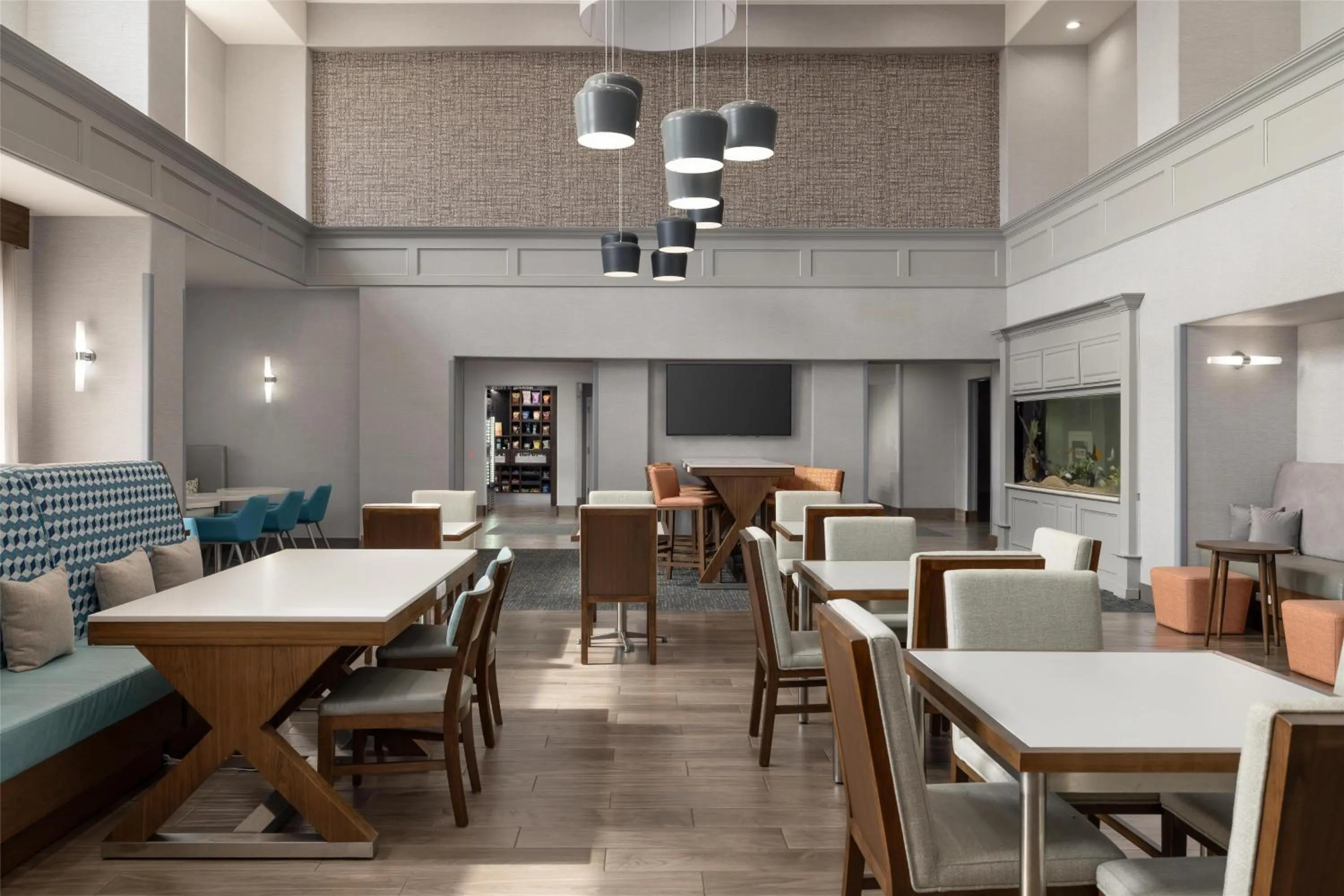 Breakfast in Hampton Inn & Suites Galveston