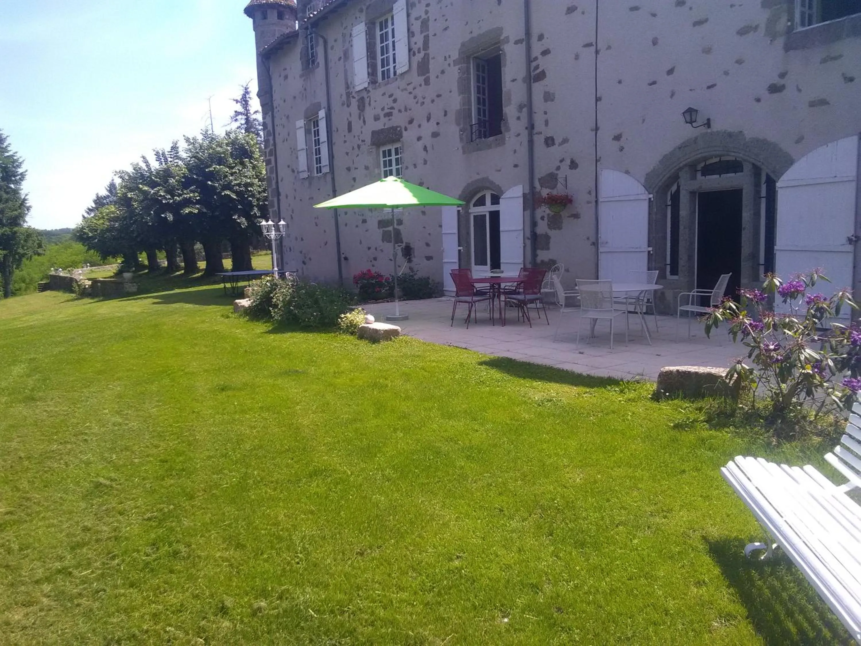 Balcony/Terrace in Pierre Deluen Domaine de la Grange de Quaire