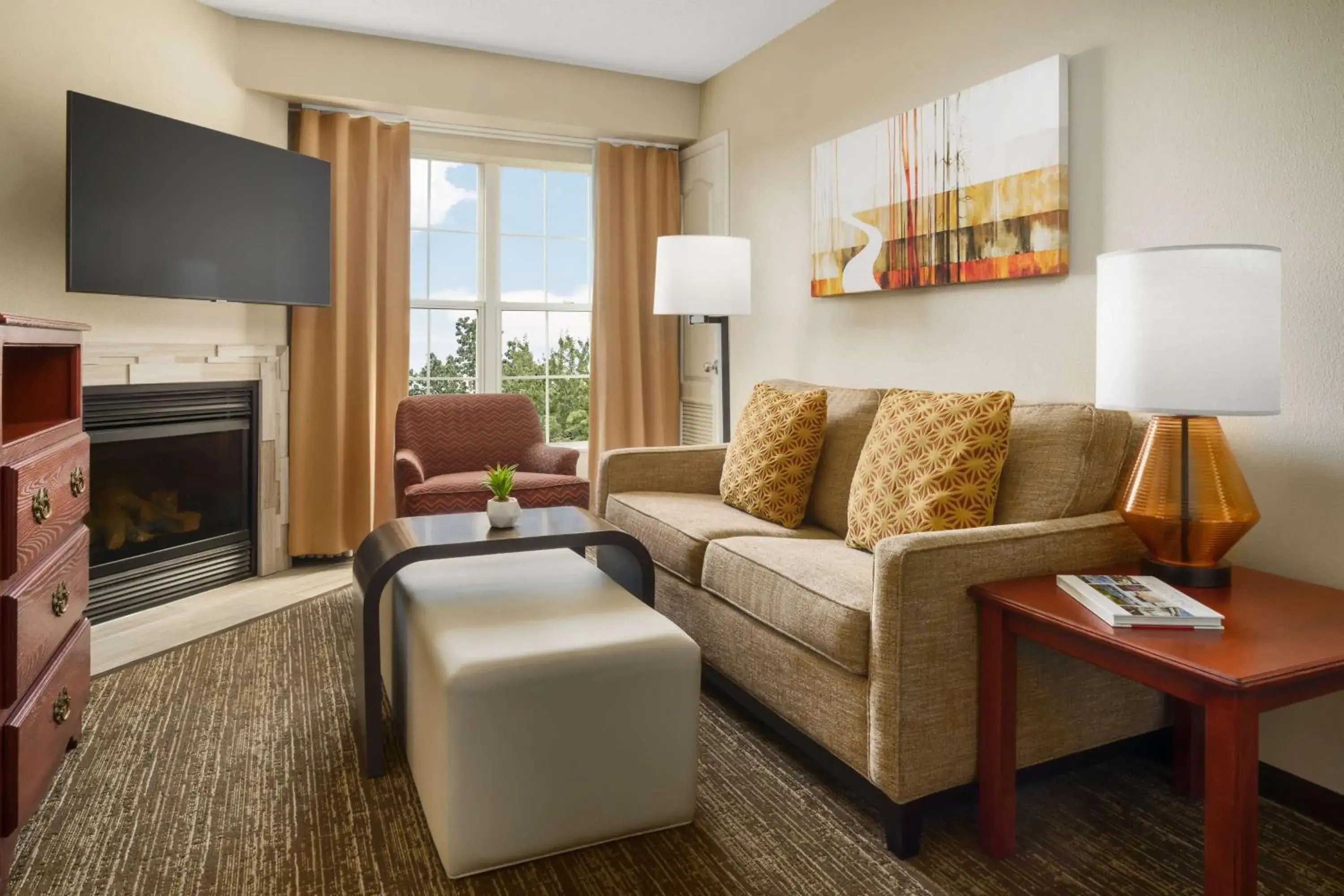 Non-Smoking Two Bedroom Suite with Fireplace in Homewood Suites by Hilton Providence-Warwick Non-Smoking Two Bedroom Suite with Fireplace in Homewood Suites by Hilton Providence-Warwick