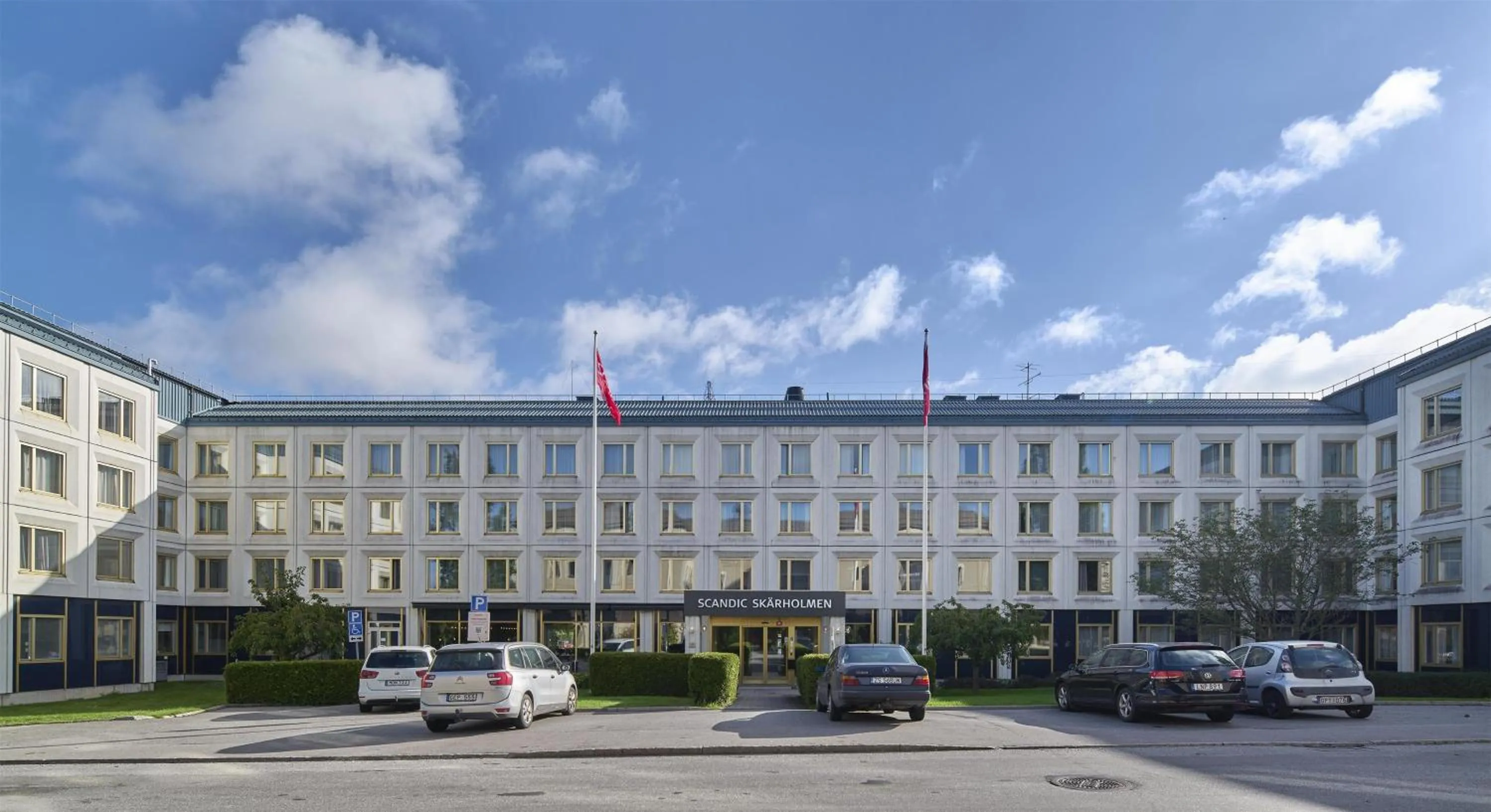 Property building in Scandic Skärholmen