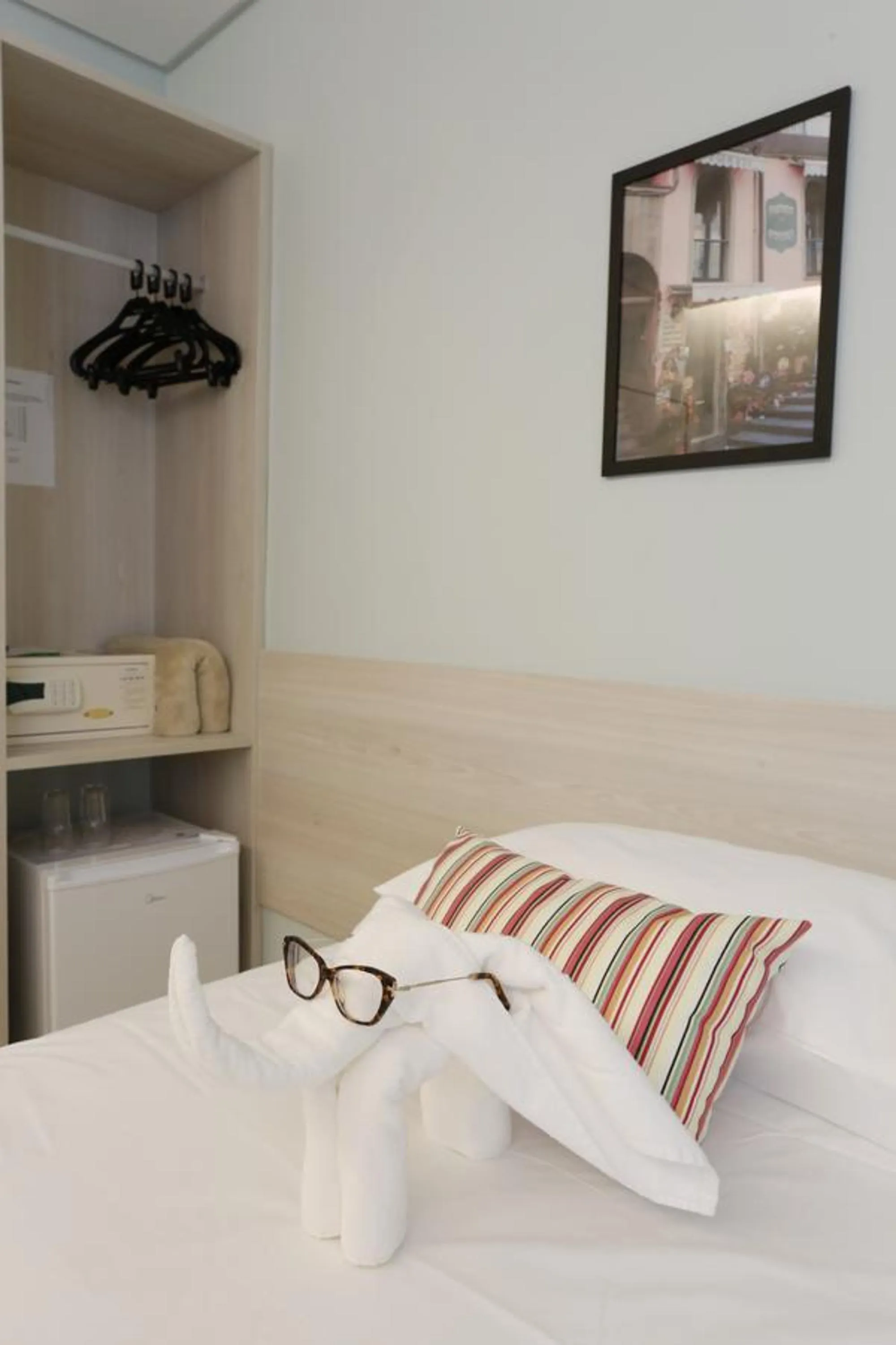 Decorative detail, Bed in Portofino Hotel