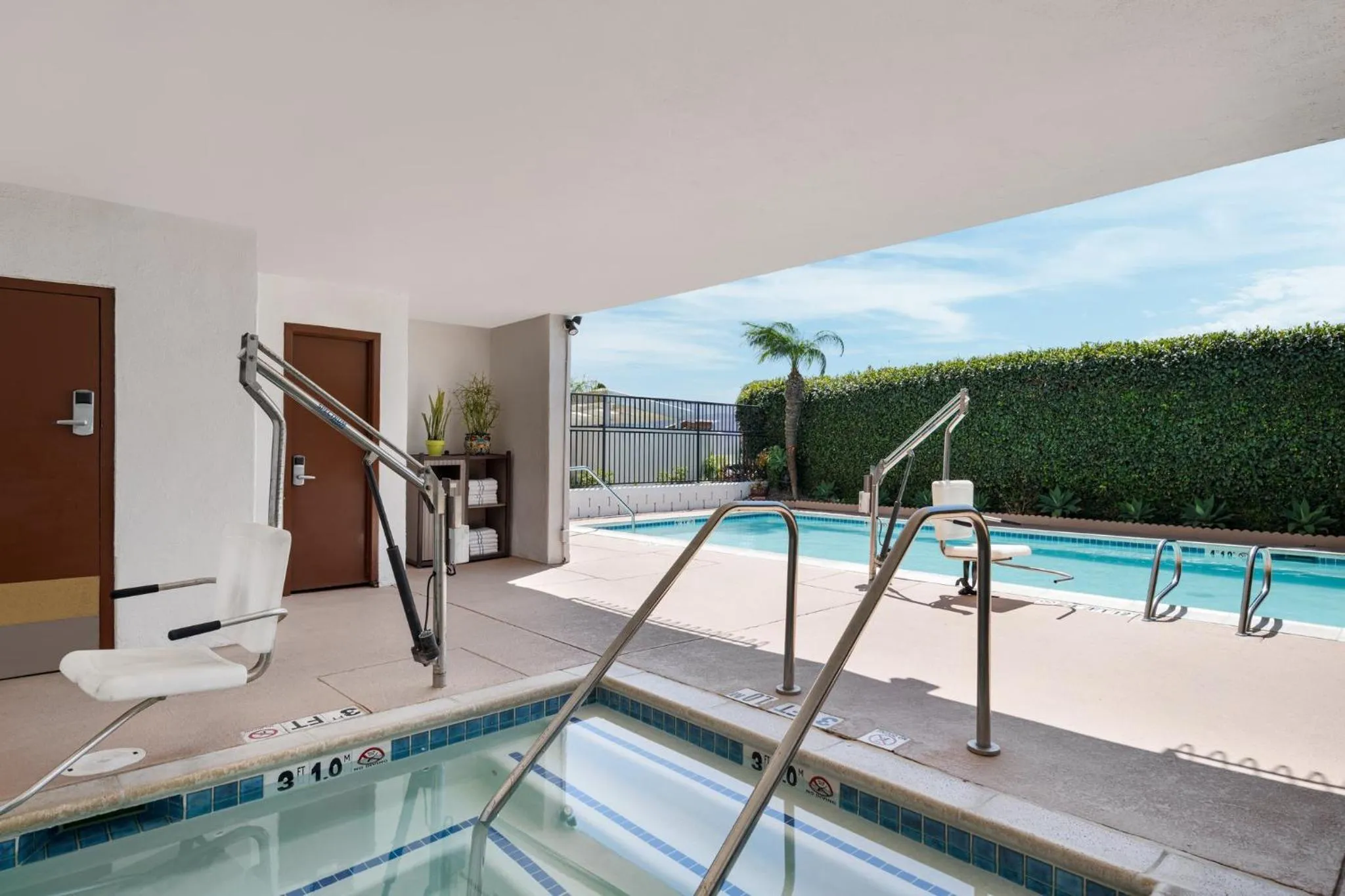 Swimming pool in Holiday Inn Express San Diego - Sea World Area by IHG